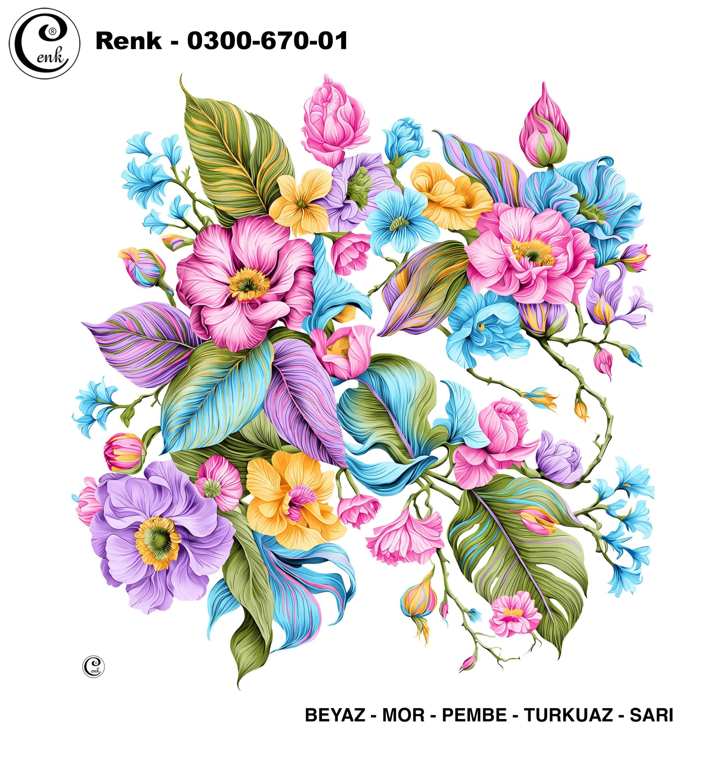 CENK BASKILI 100cm YAZMA 5’Lİ PAKET (ART:300-670-01)
