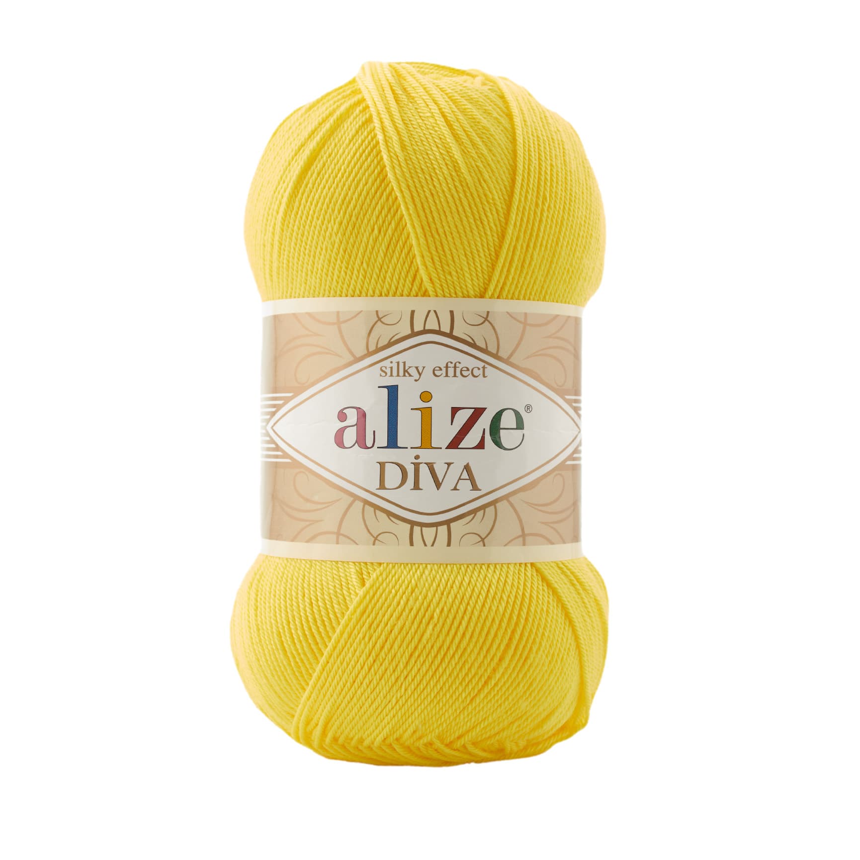 Alize Diva 110 Sarı Örgü İpi