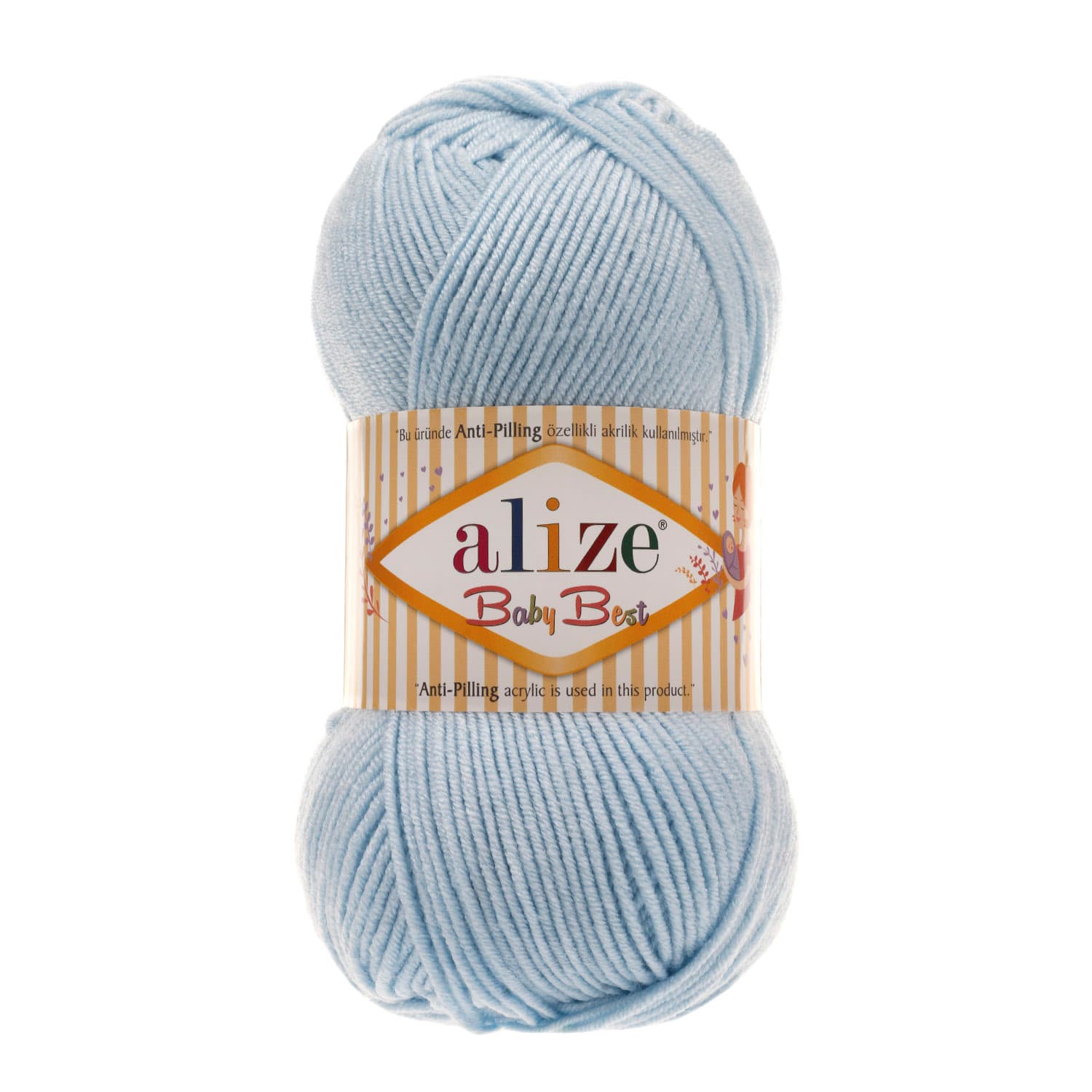 Alize Baby Best 183 Açık Mavi Bebe Yünü