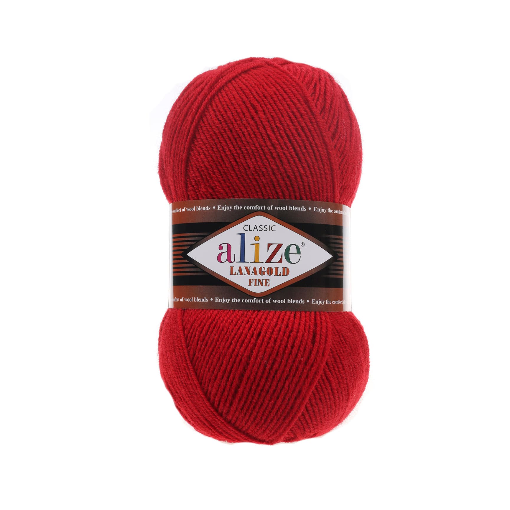 Alize Lanagold Fine 56 Kırmızı Kışlık İp