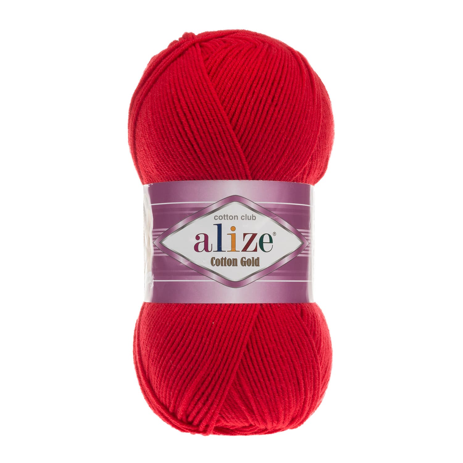Alize Cotton Gold 56 Kırmızı Pamuklu Örgü İpi