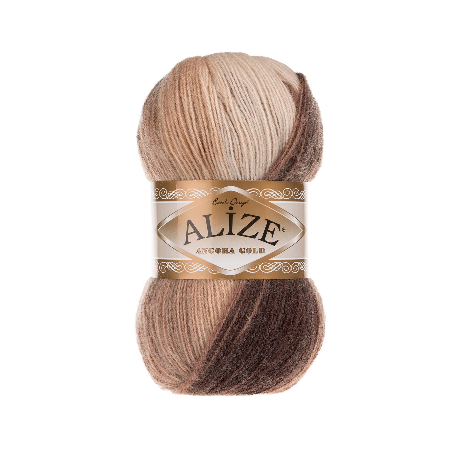 Alize Angora Gold Batik 6779 Yelek ve Şal İpi