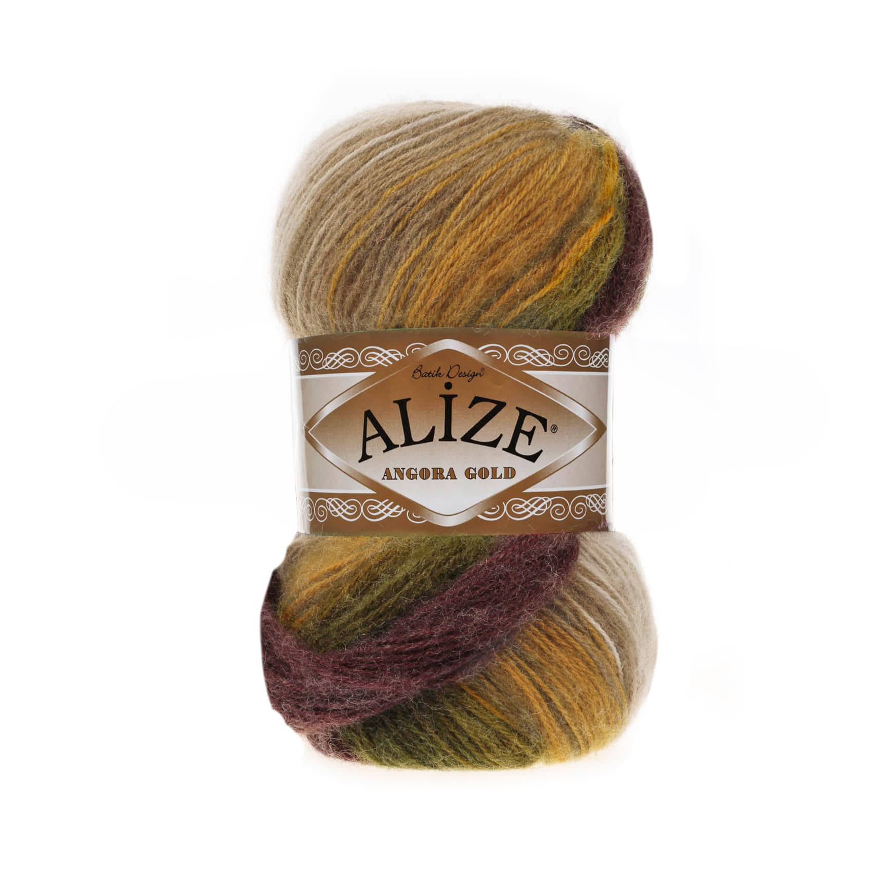 Alize Angora Gold Batik 5850 Yelek ve Şal İpi