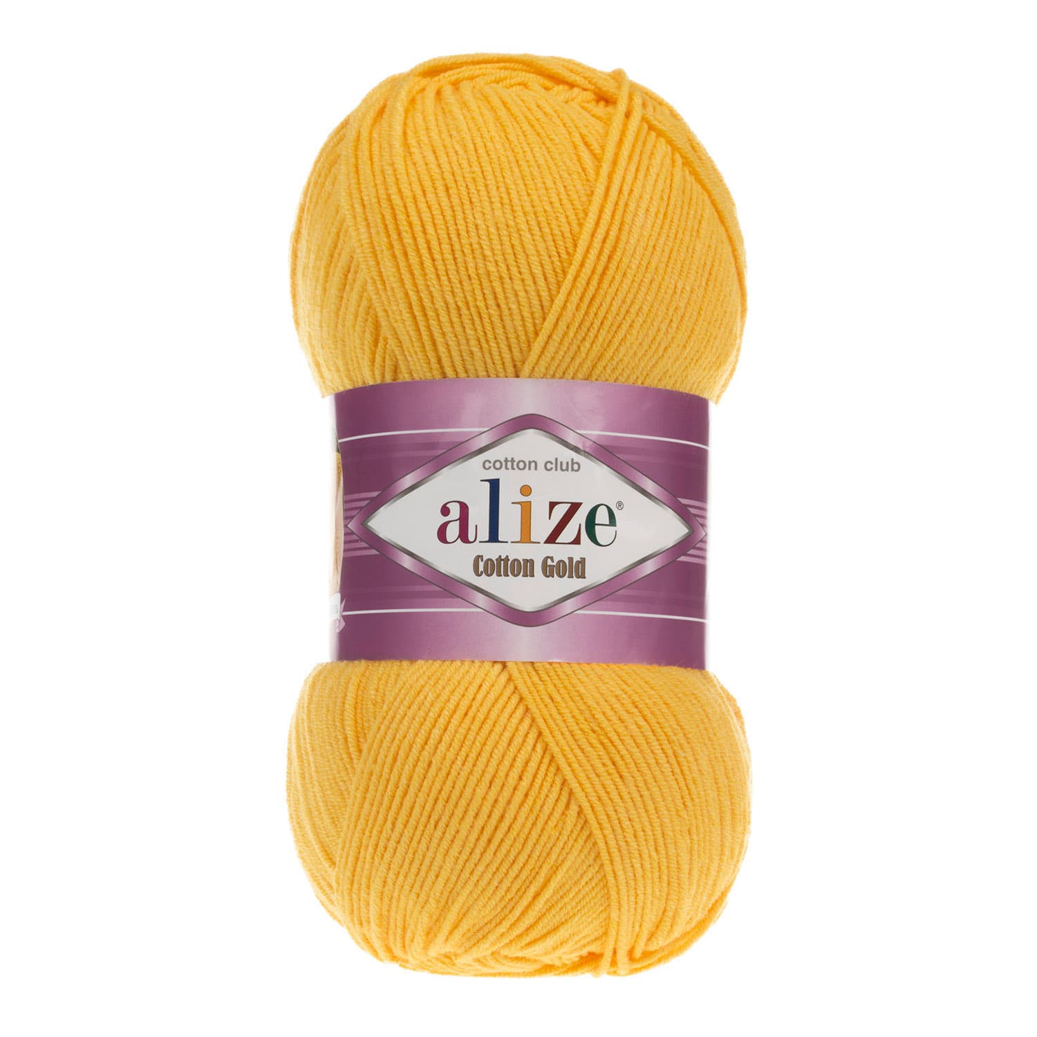 Alize Cotton Gold 216 Koyu Sarı Pamuklu Örgü İpi
