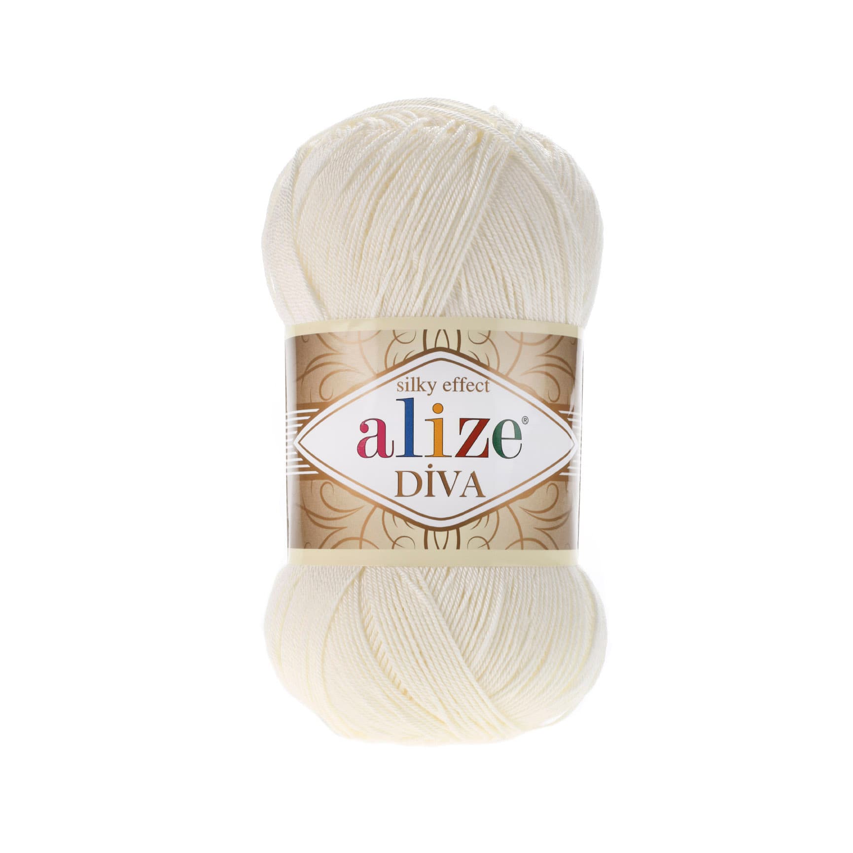 Alize Diva 62 Açık Krem Örgü İpi