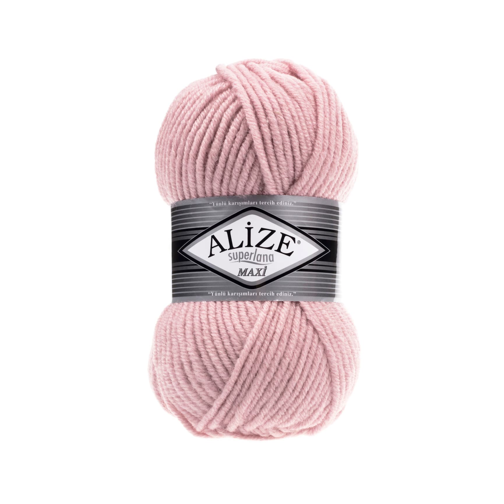 Alize Superlana Maxi 161 Pudra Yünlü Örgü İpi