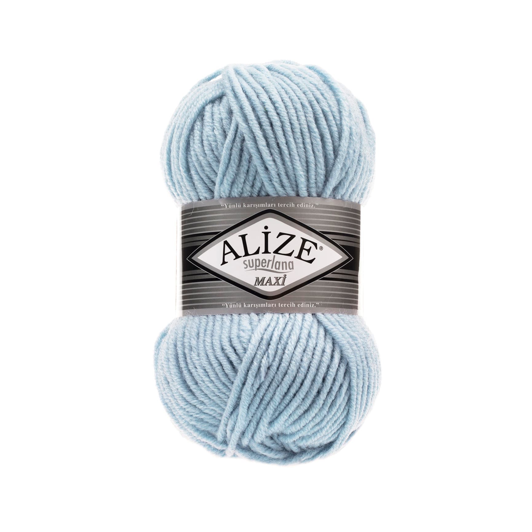 Alize Superlana Maxi 480 Mavi Yünlü Örgü İpi