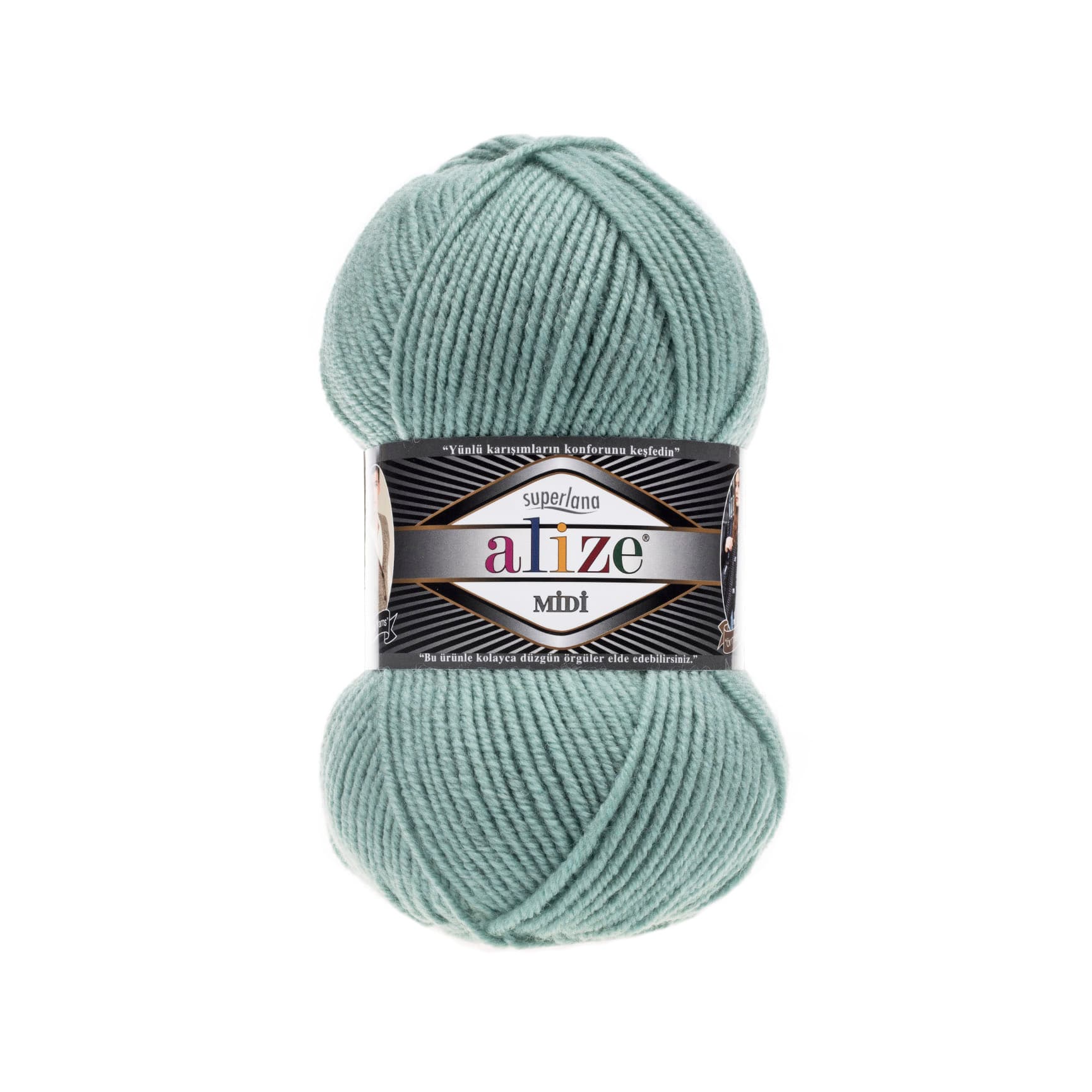 Alize Superlana Midi 463 Mint Yünlü Örgü İpi
