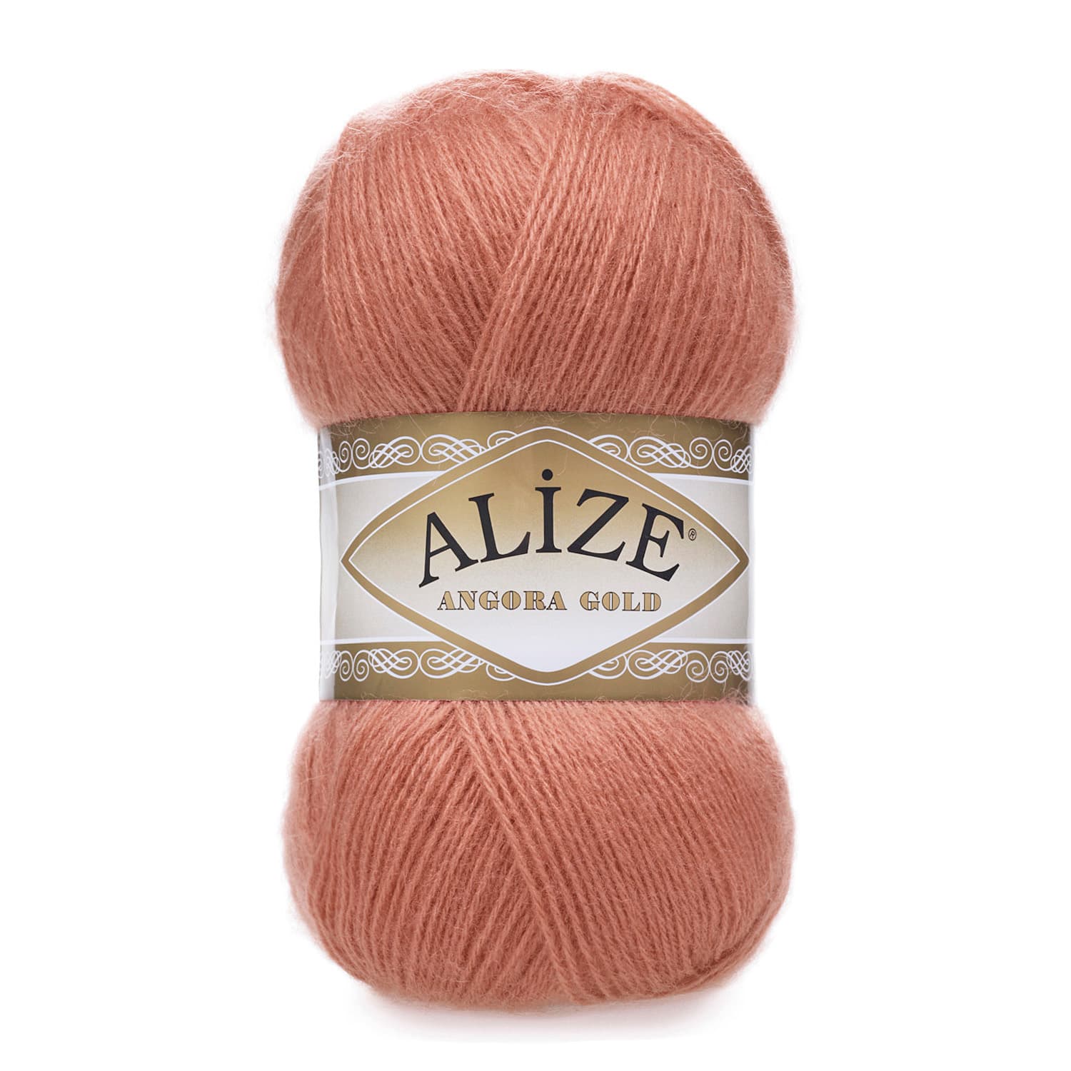 Alize Angora Gold 102 Soğan Kabuğu Yelek ve Şal İpi