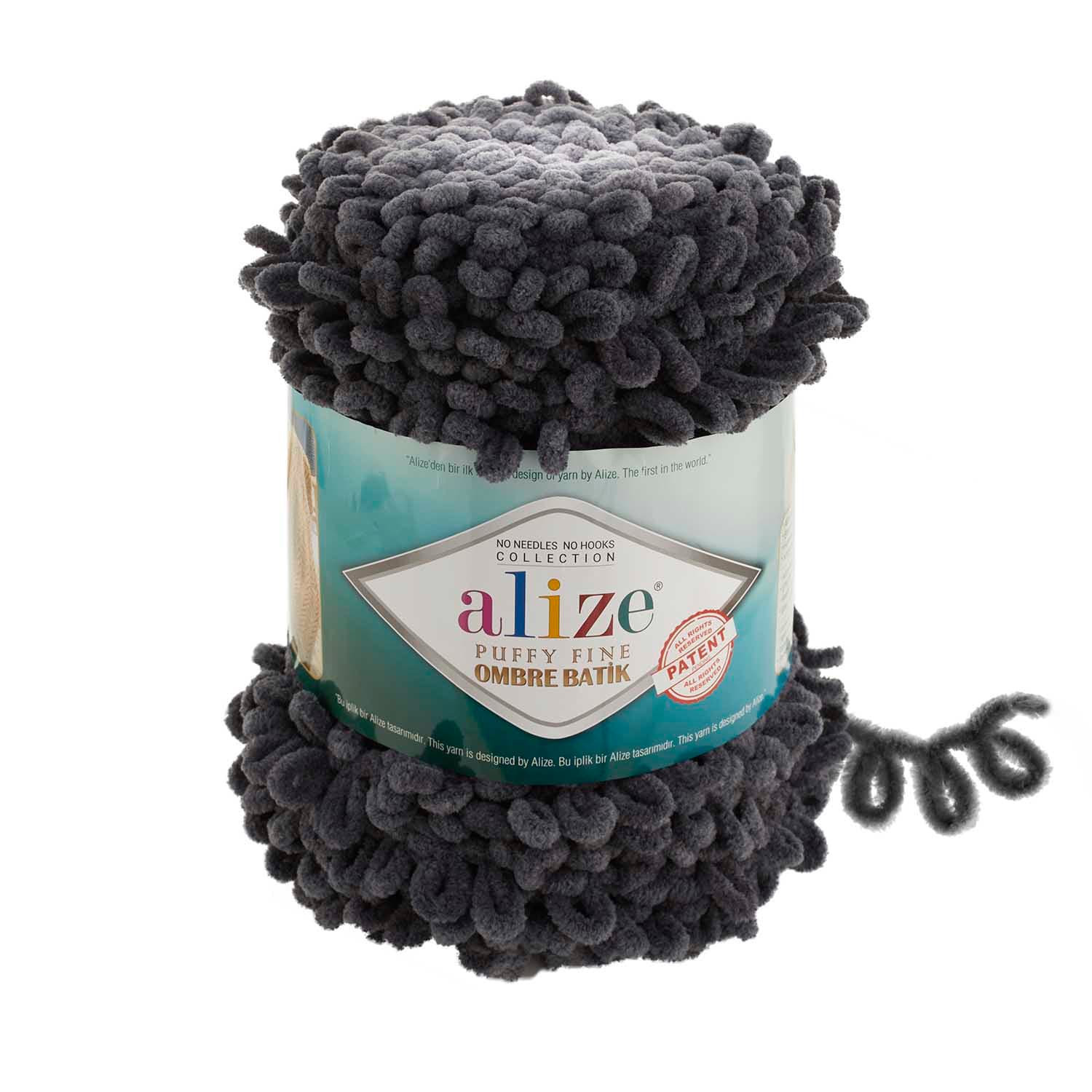 Alize Puffy Fine Ombre Batik 7259 Elle Örülen Örgü İpi
