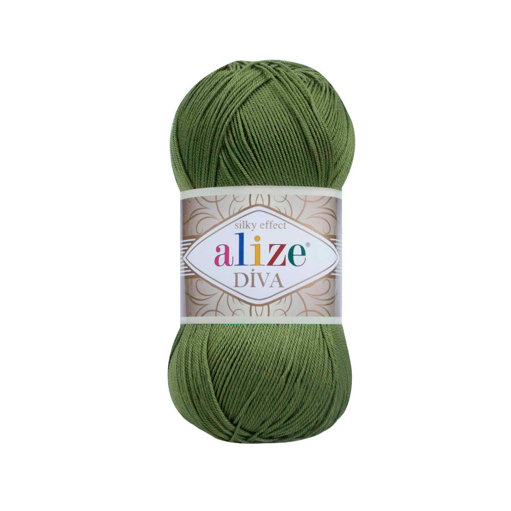 Alize Diva 79 Haki Örgü İpi