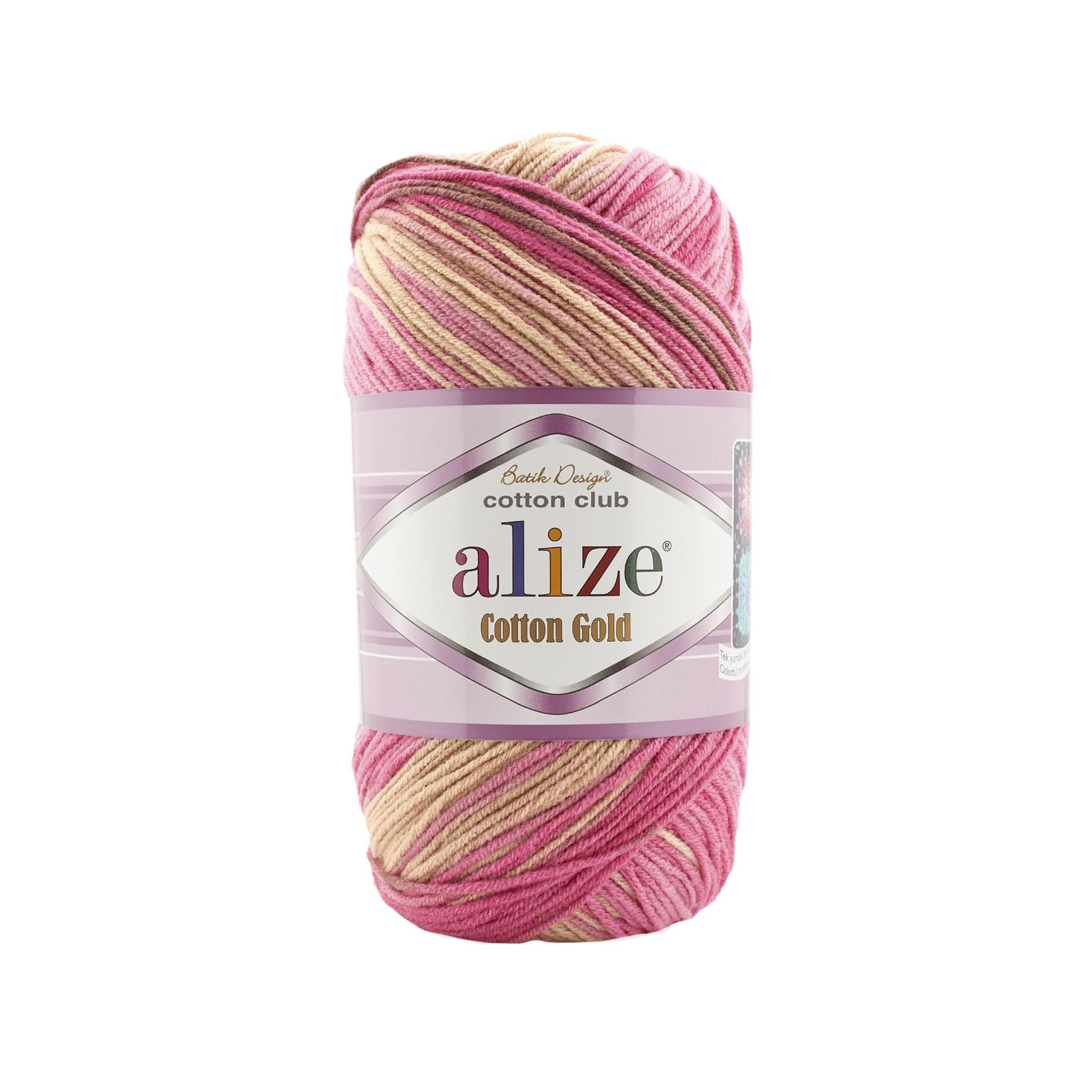 Alize Cotton Gold Batik 7829 Pamuklu Örgü İpi