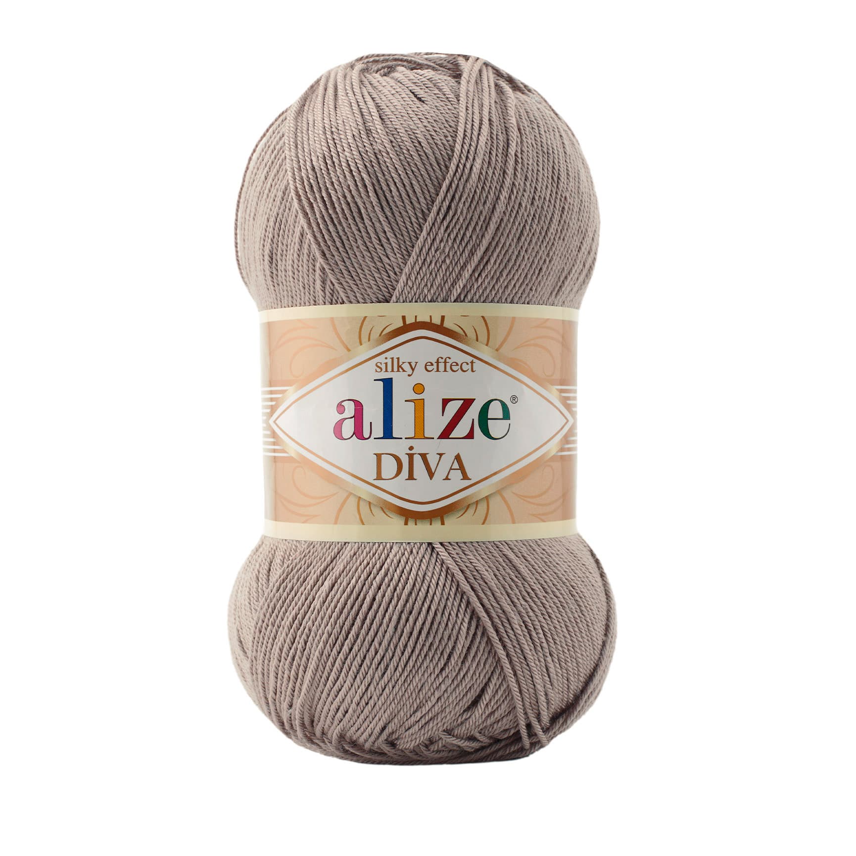 Alize Diva 167 Vizon Sılky Effect 100 Gr Örgü İpi
