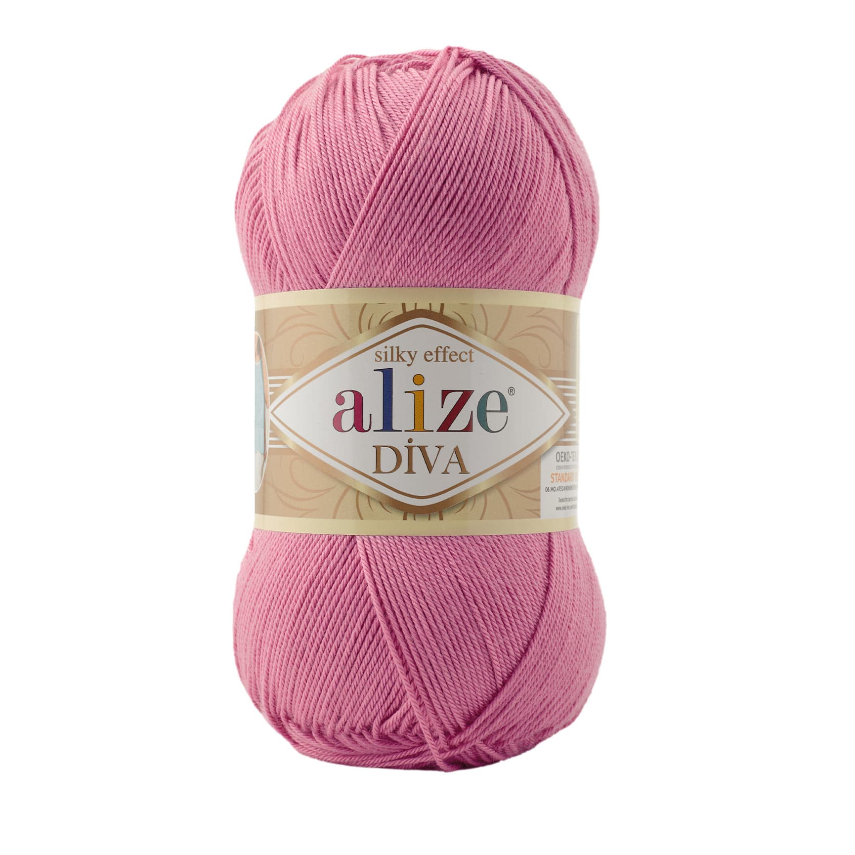 Alize Diva 178 Pembe Sılky Effect 100 Gr Örgü İpi