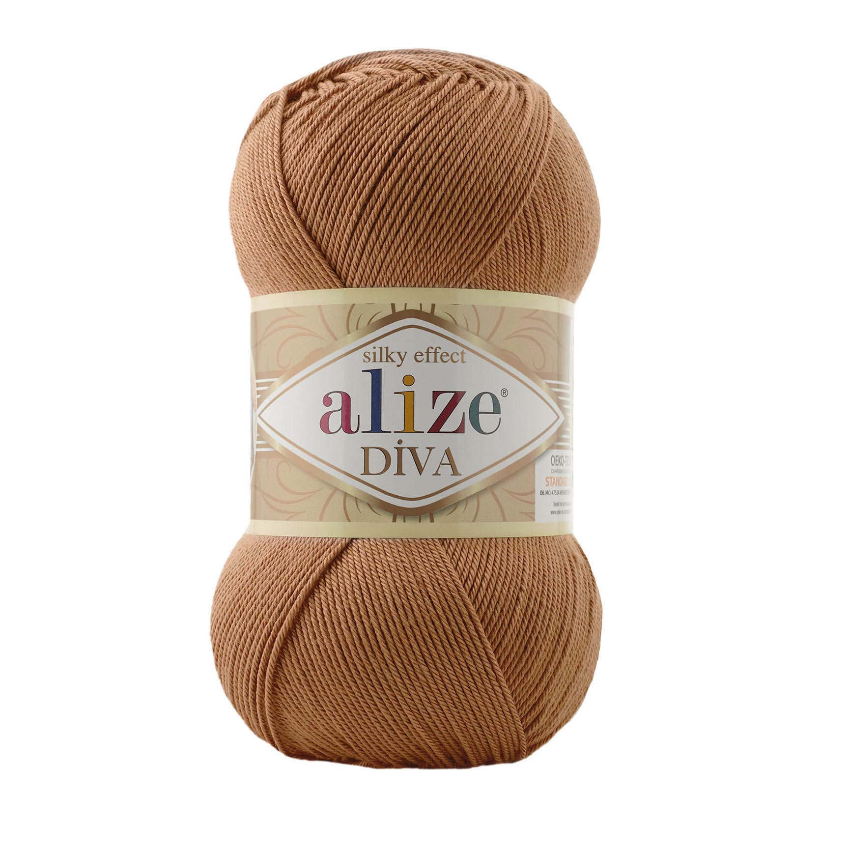 Alize Diva 261 Kızıl Sılky Effect 100 Gr Örgü İpi