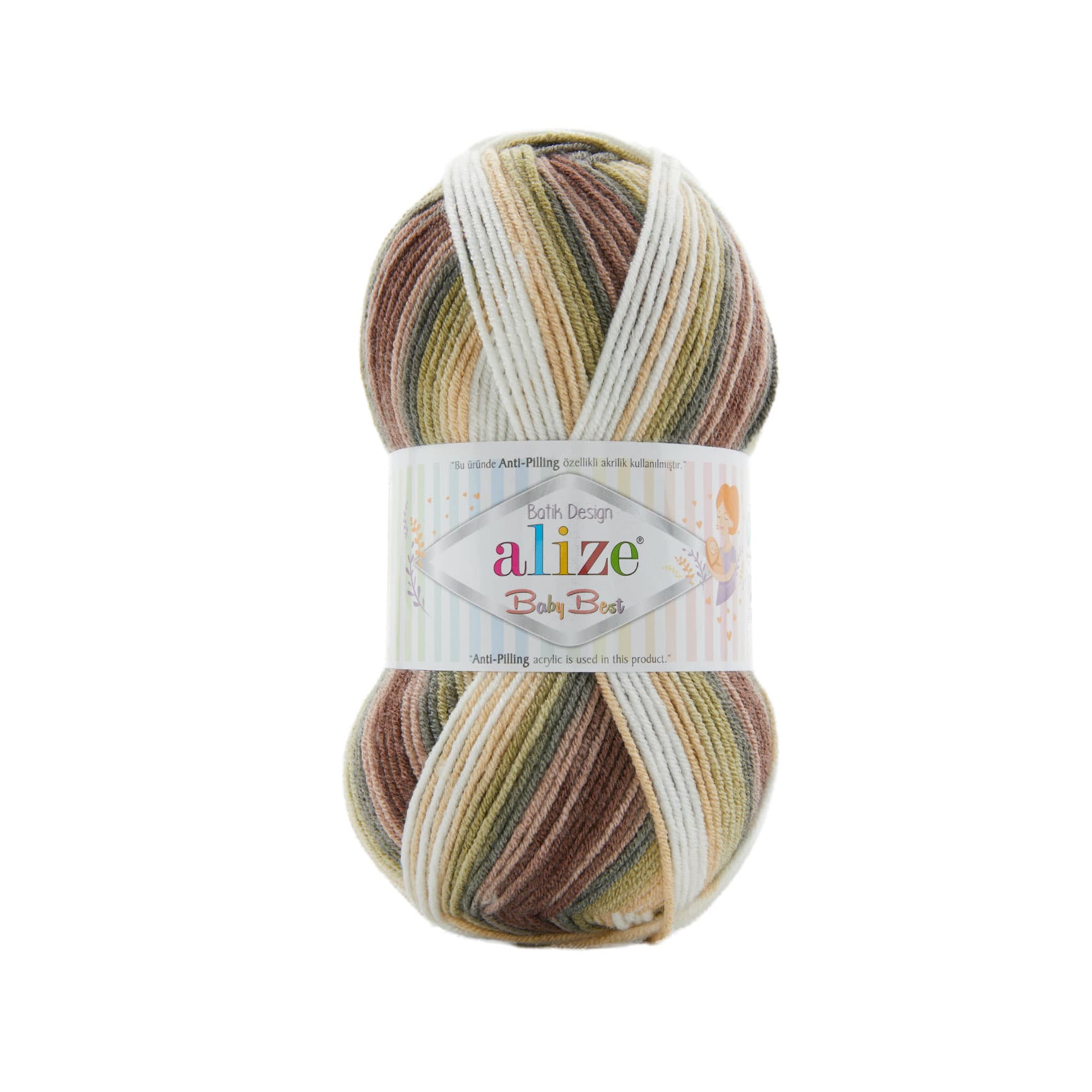 Alize Baby Best Batik 1893 Bebe Yünü