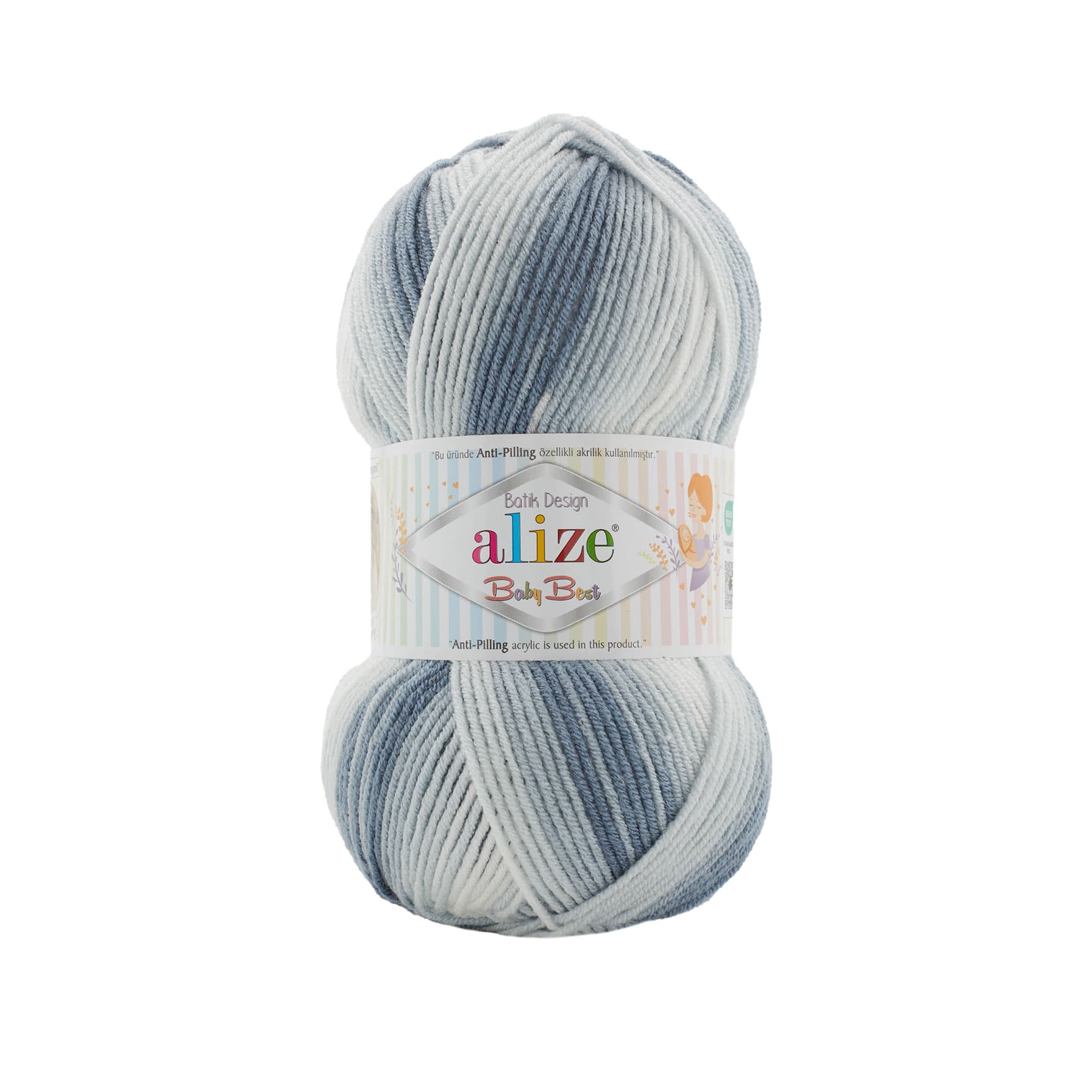 Alize Baby Best Batik 7542 Bebe Yünü