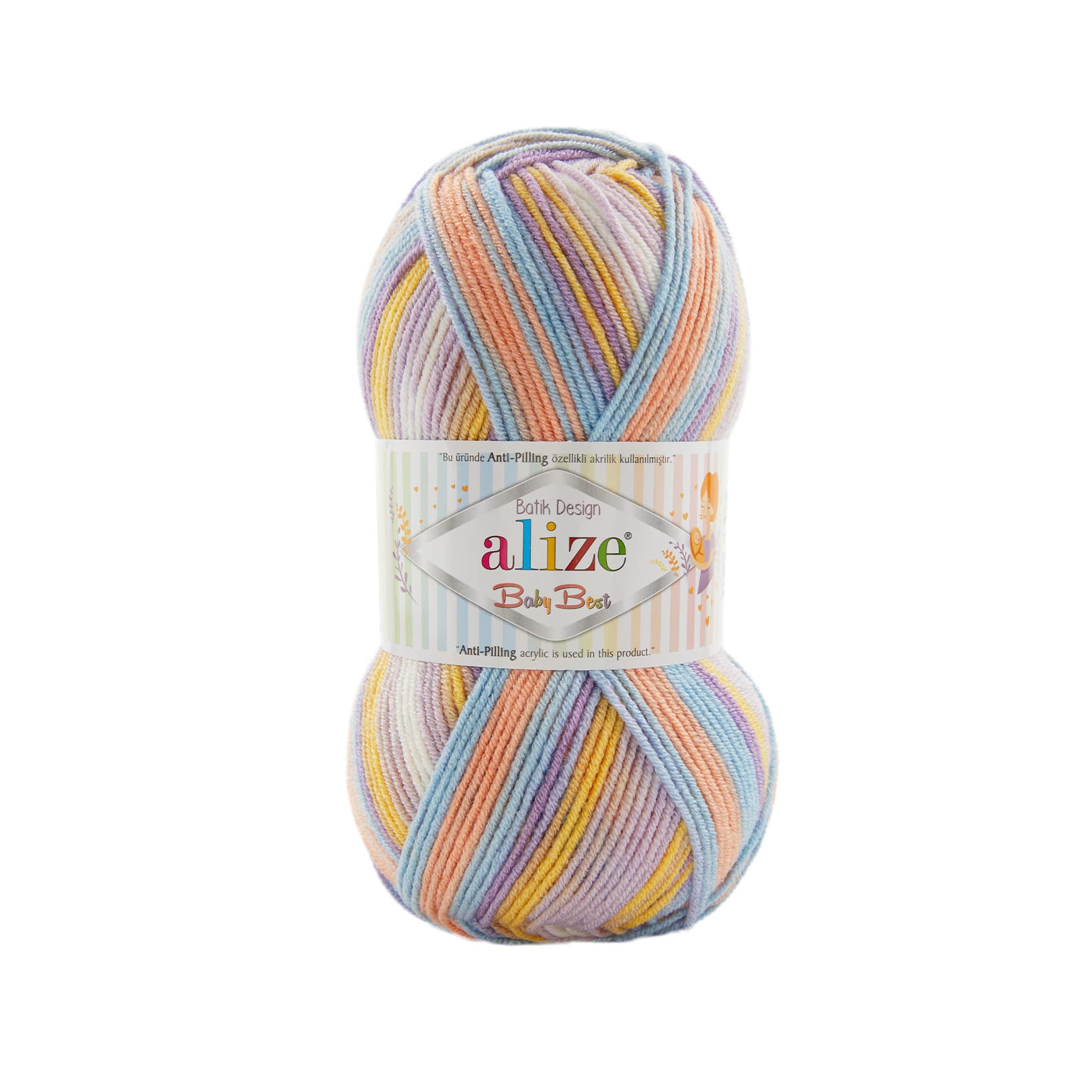 Alize Baby Best Batik 8104 Bebe Yünü