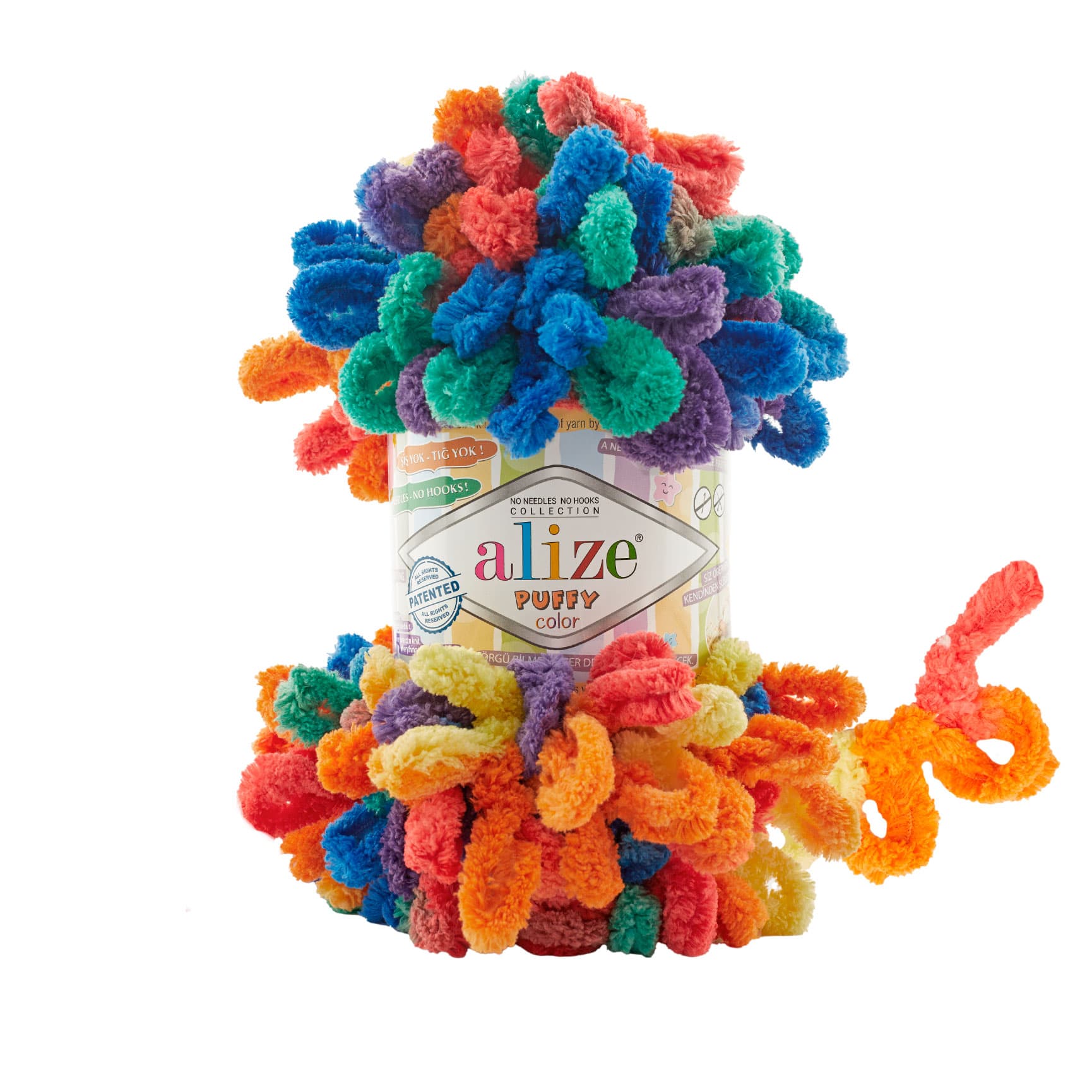 Alize Puffy Color 6511 Elle Örülen Örgü İpi