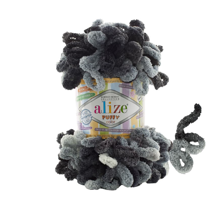 Alize Puffy Color 6532 Elle Örülen Örgü İpi