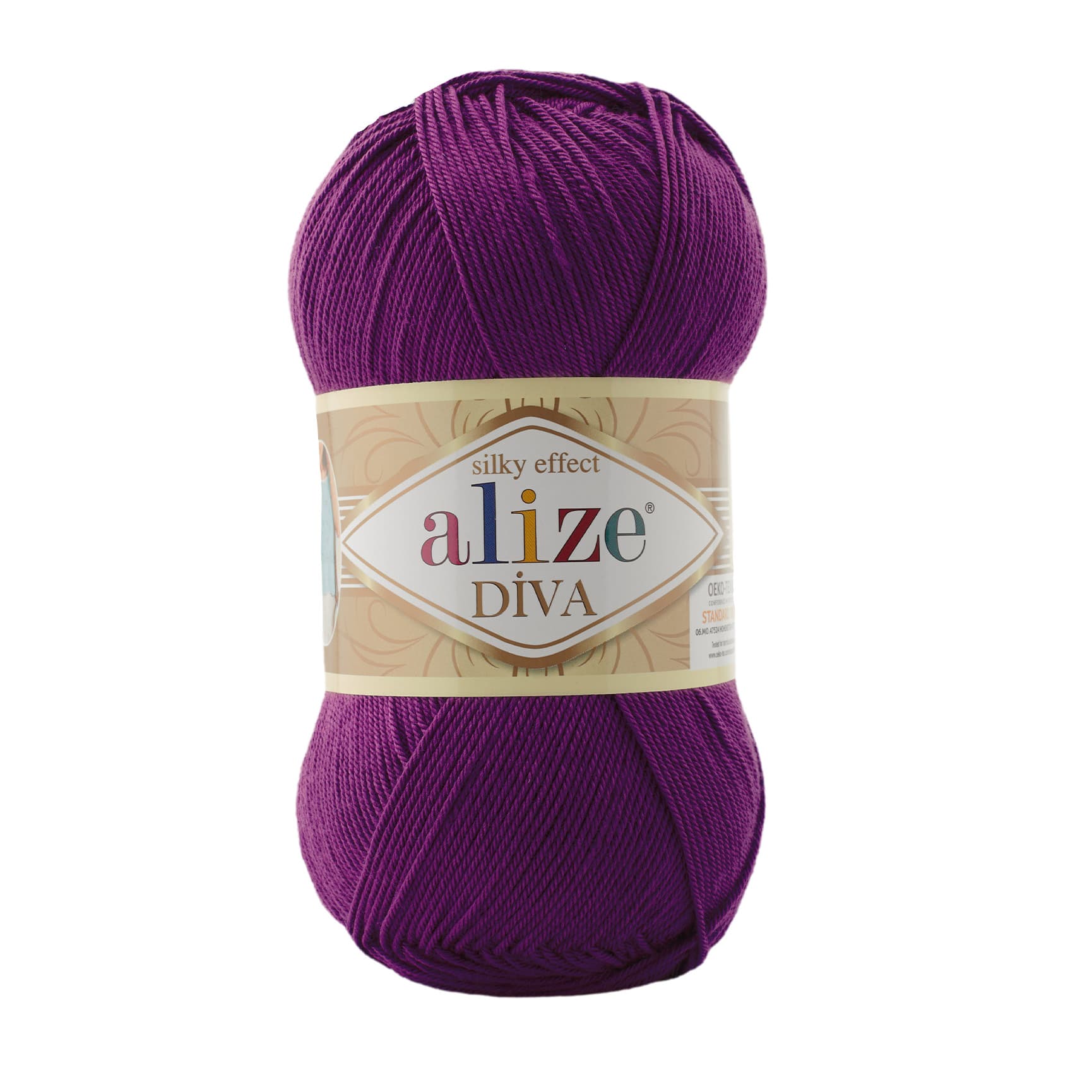 Alize Diva 297 Şarap Sılky Effect 100 Gr Örgü İpi