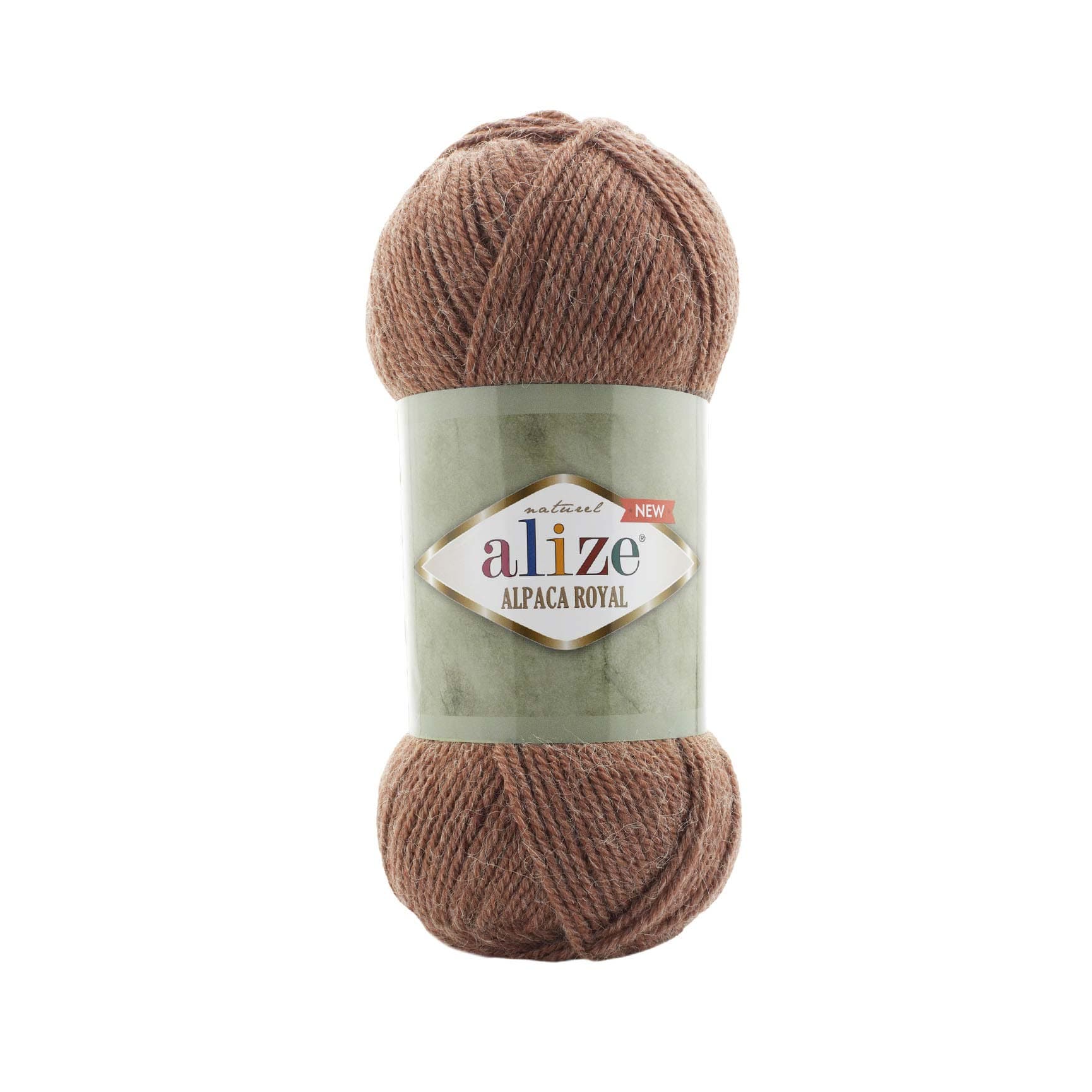 Alize Alpaca Royal 466 Koyu Bej Oya İpi