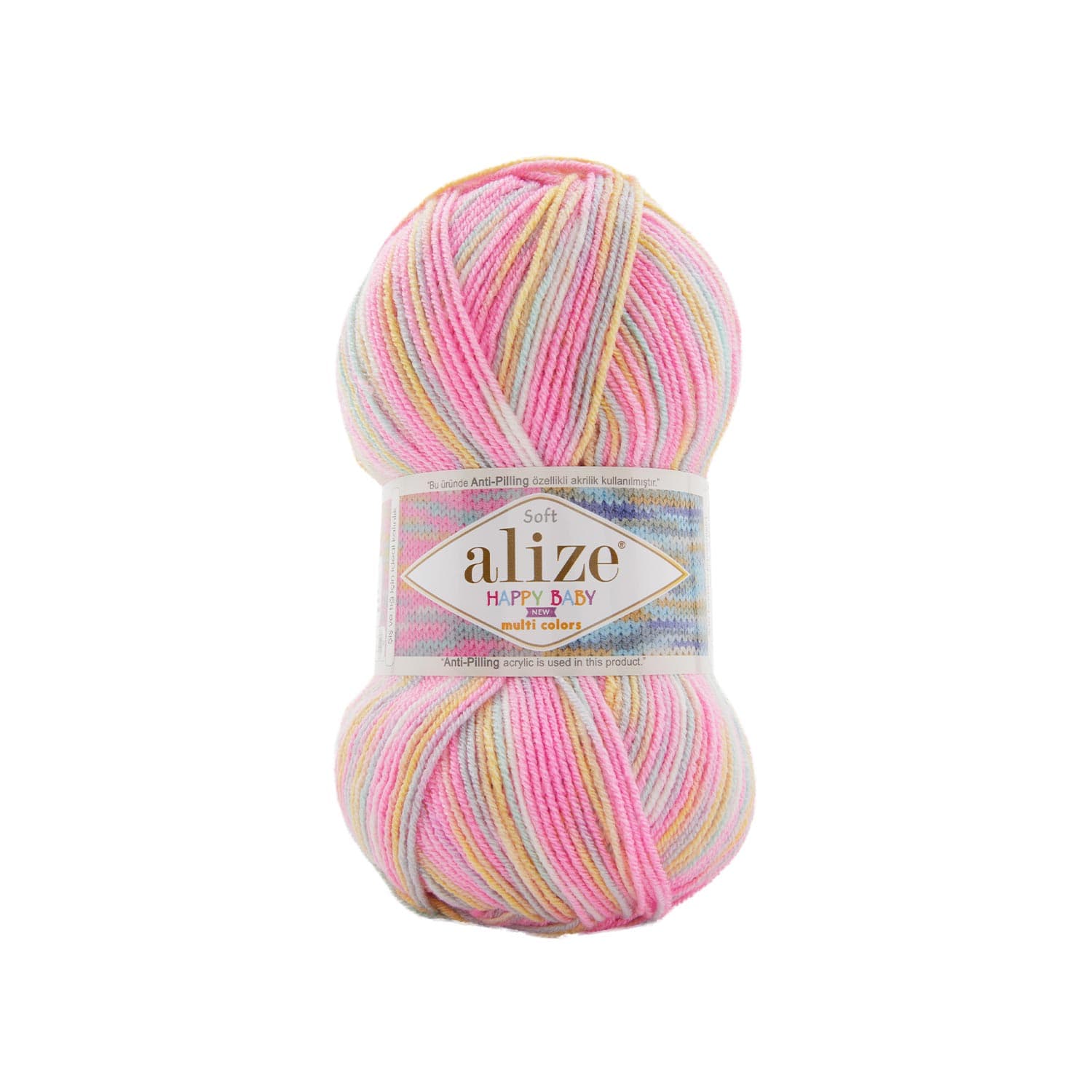 Alize Happy Baby New Multi Colors Bebe Yünü