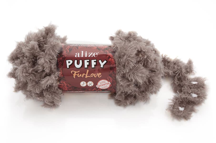 Alize Puffy Furlove 530 Vizon Elle Örülen Örgü İpi