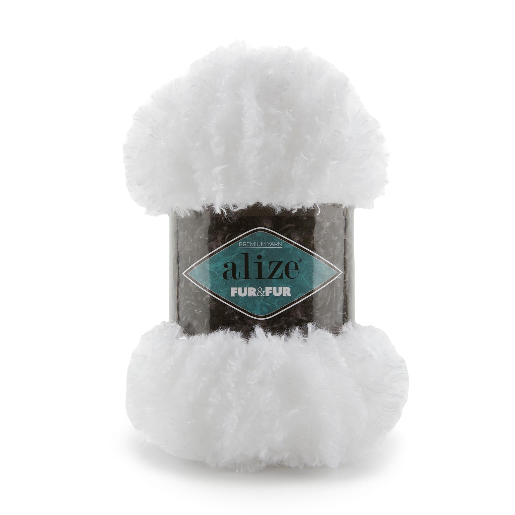 Alize Fur Fur 55 Beyaz Örgü İpi
