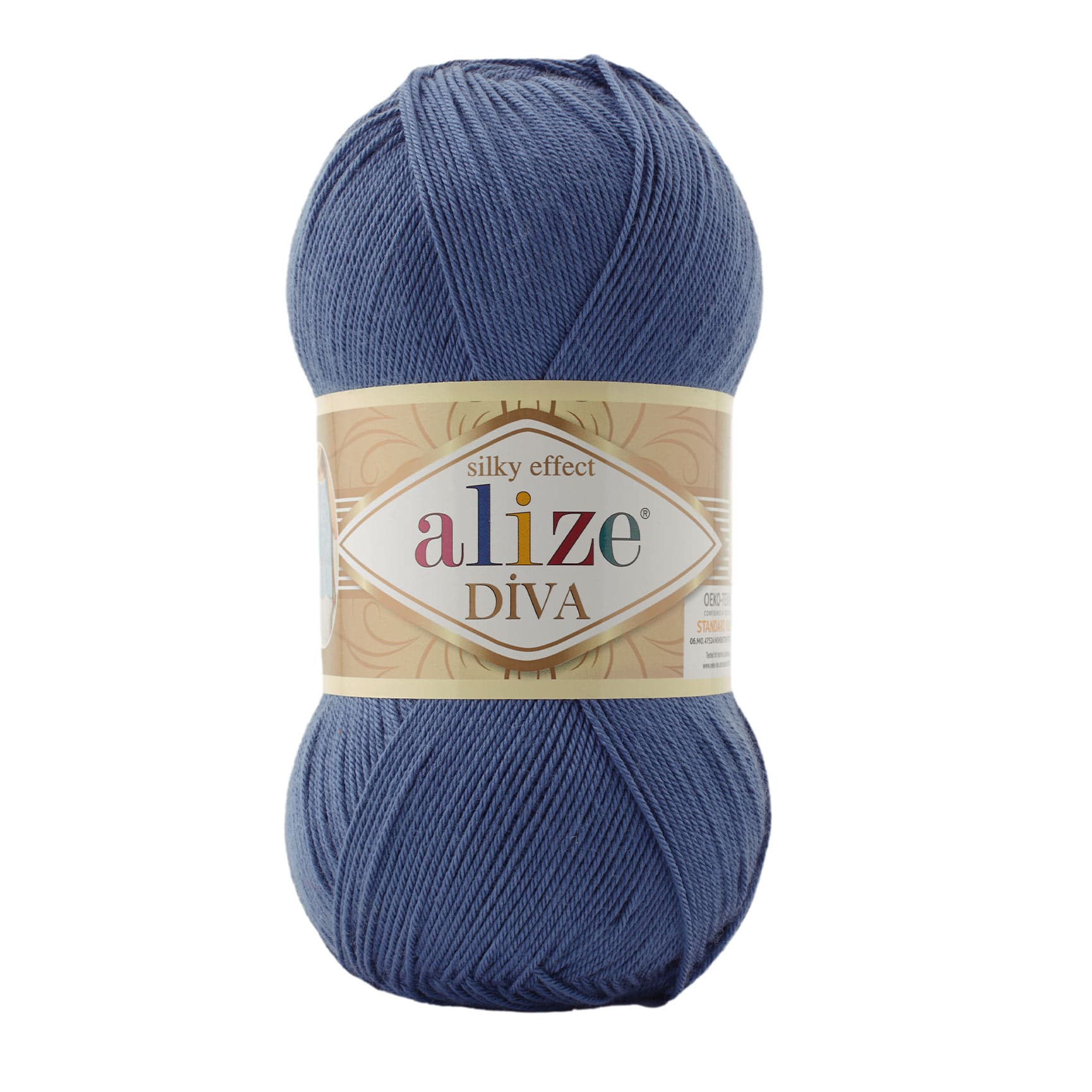 Alize Diva 353 Denim Sılky Effect 100 Gr Örgü İpi