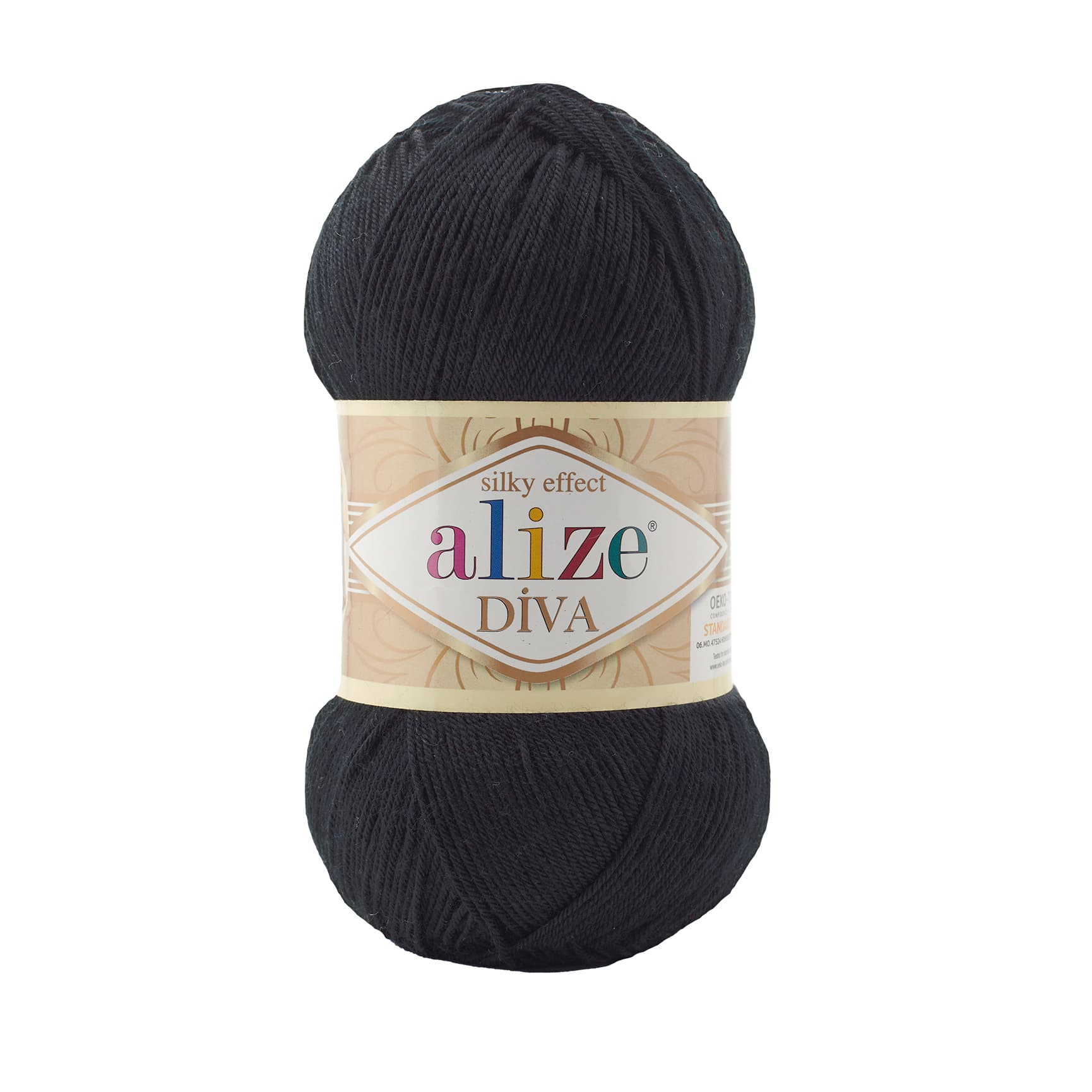 Alize Diva 60 Siyah Örgü İpi