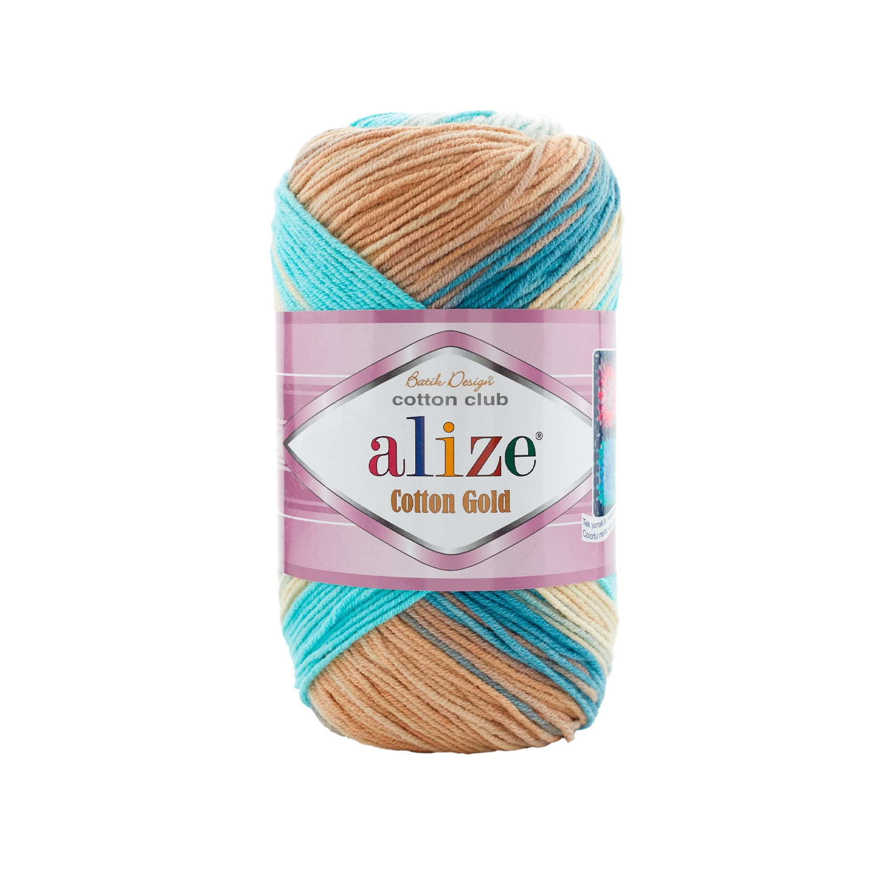 Alize Cotton Gold Batik 7938 Pamuklu Örgü İpi
