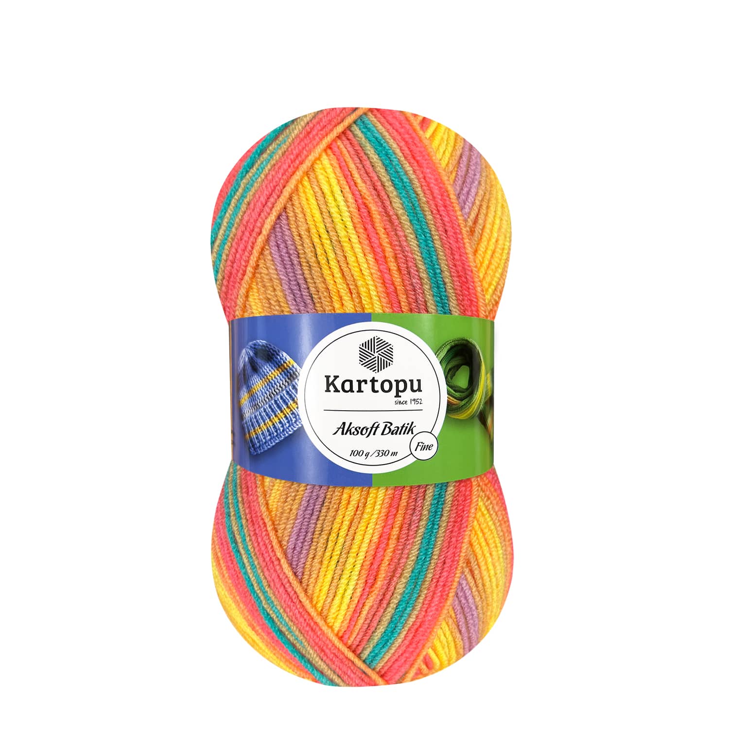 Kartopu Ak Soft Batik B59230 Örgü İpi