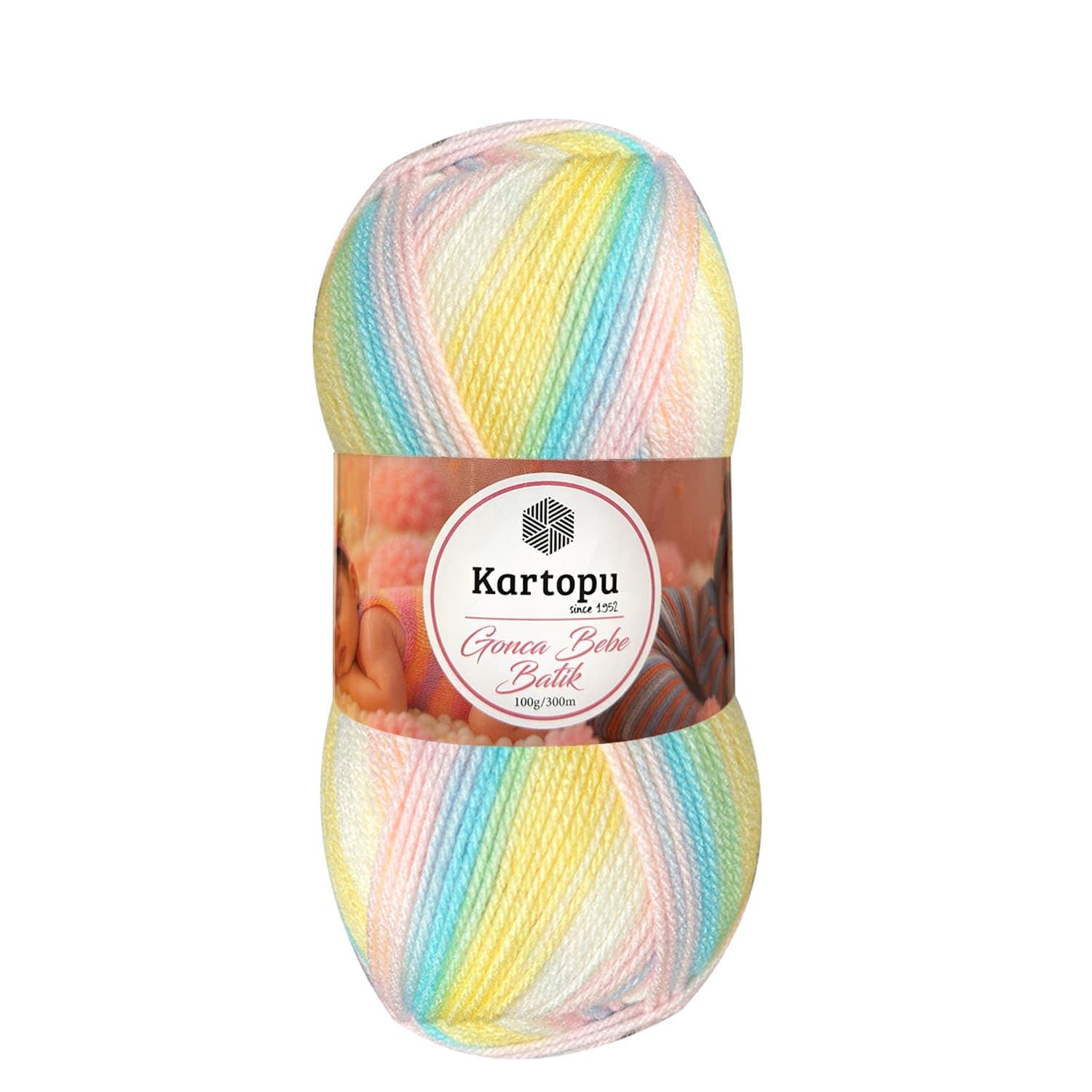 Kartopu Gonca Bebe Batik B59315 Bebe Yünü