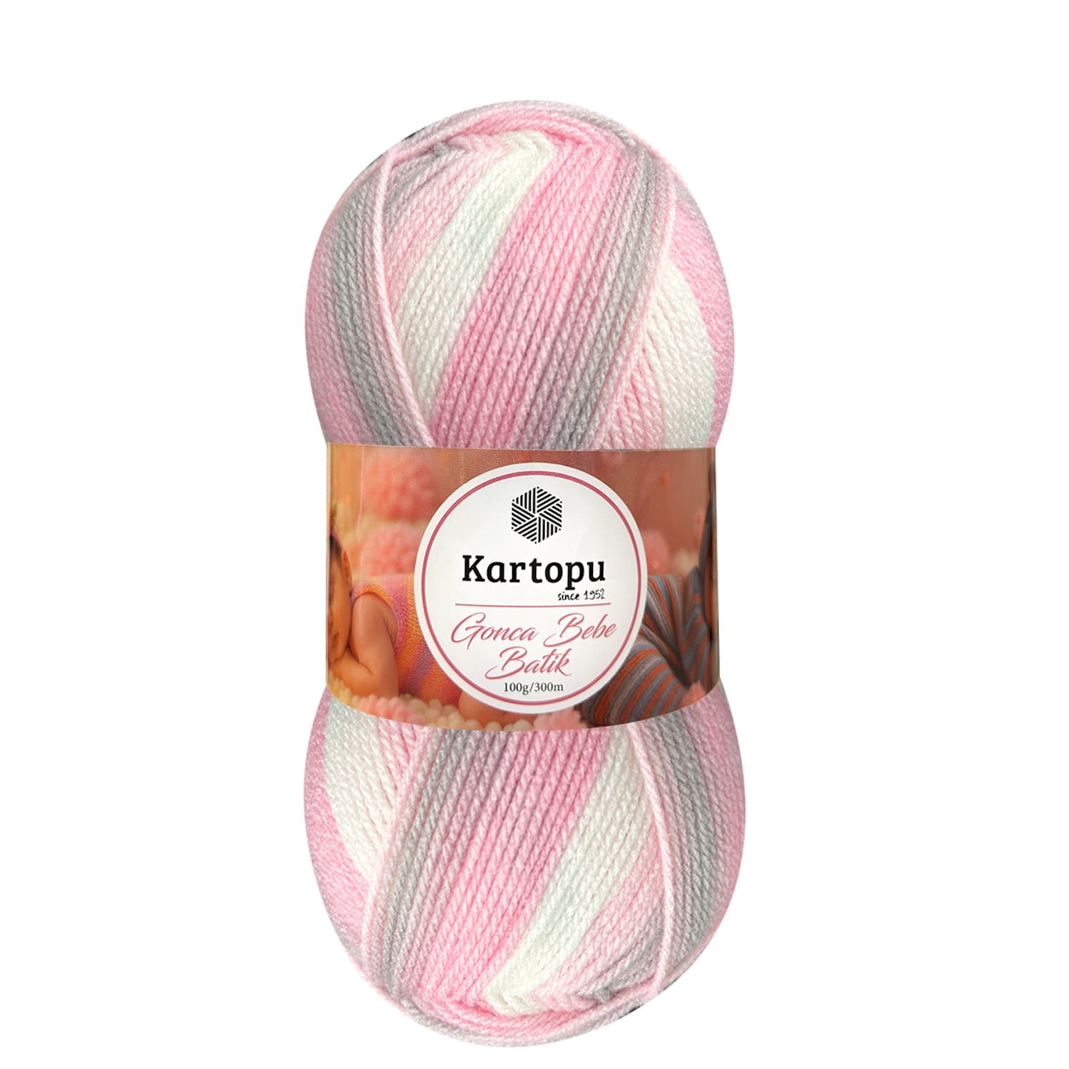 Kartopu Gonca Bebe Batik B59316 Bebe Yünü