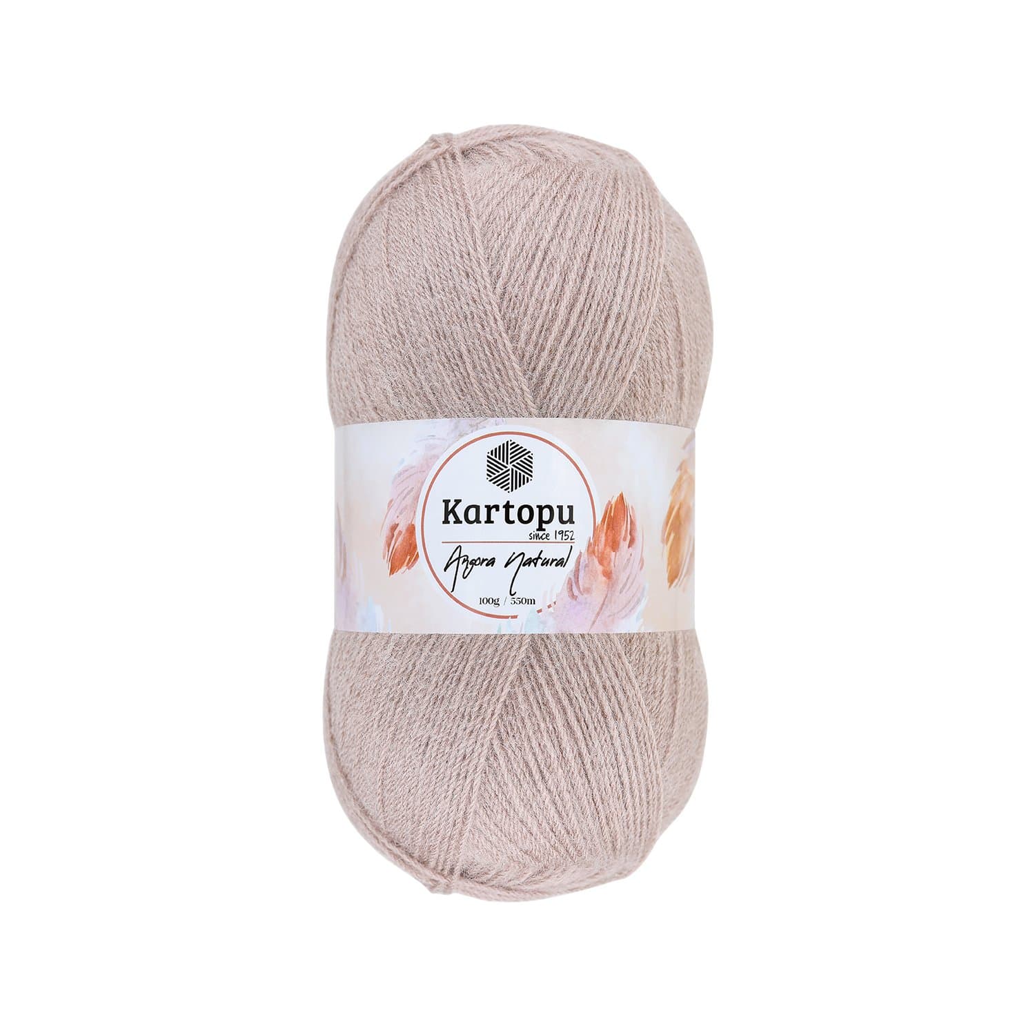 Kartopu Angora Natural K754 Yelek ve Şal İpi