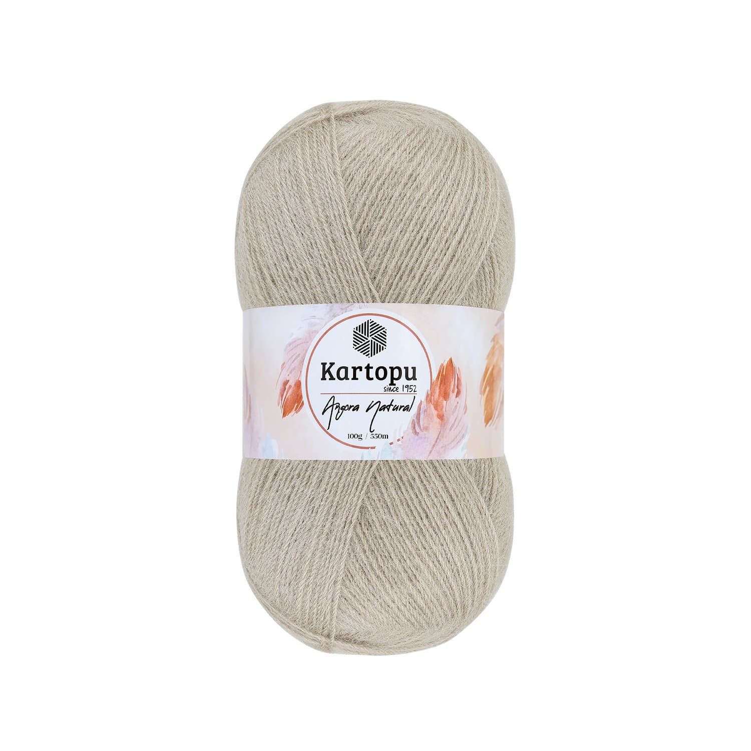 Kartopu Angora Natural K880 Yelek ve Şal İpi