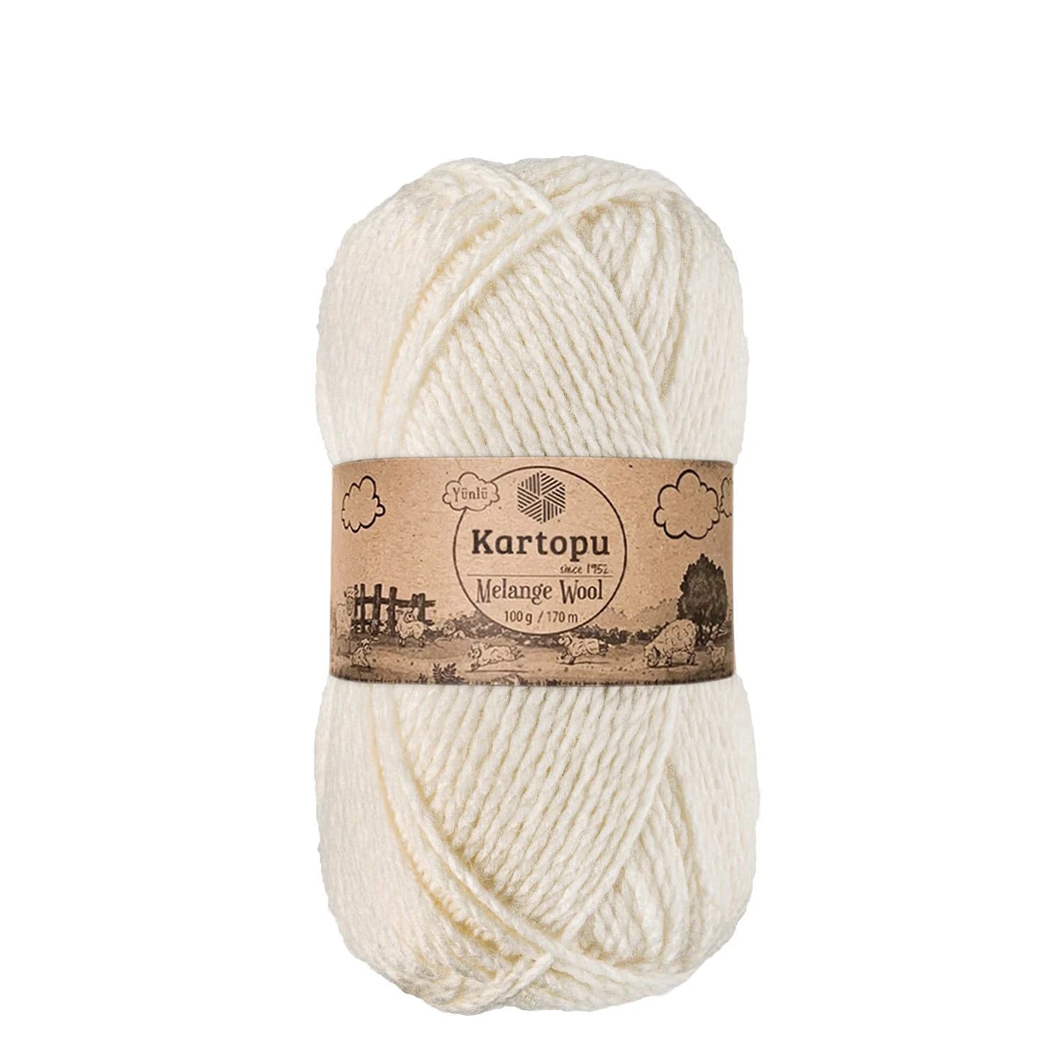 Kartopu Melange Wool K013 Kışlık İp