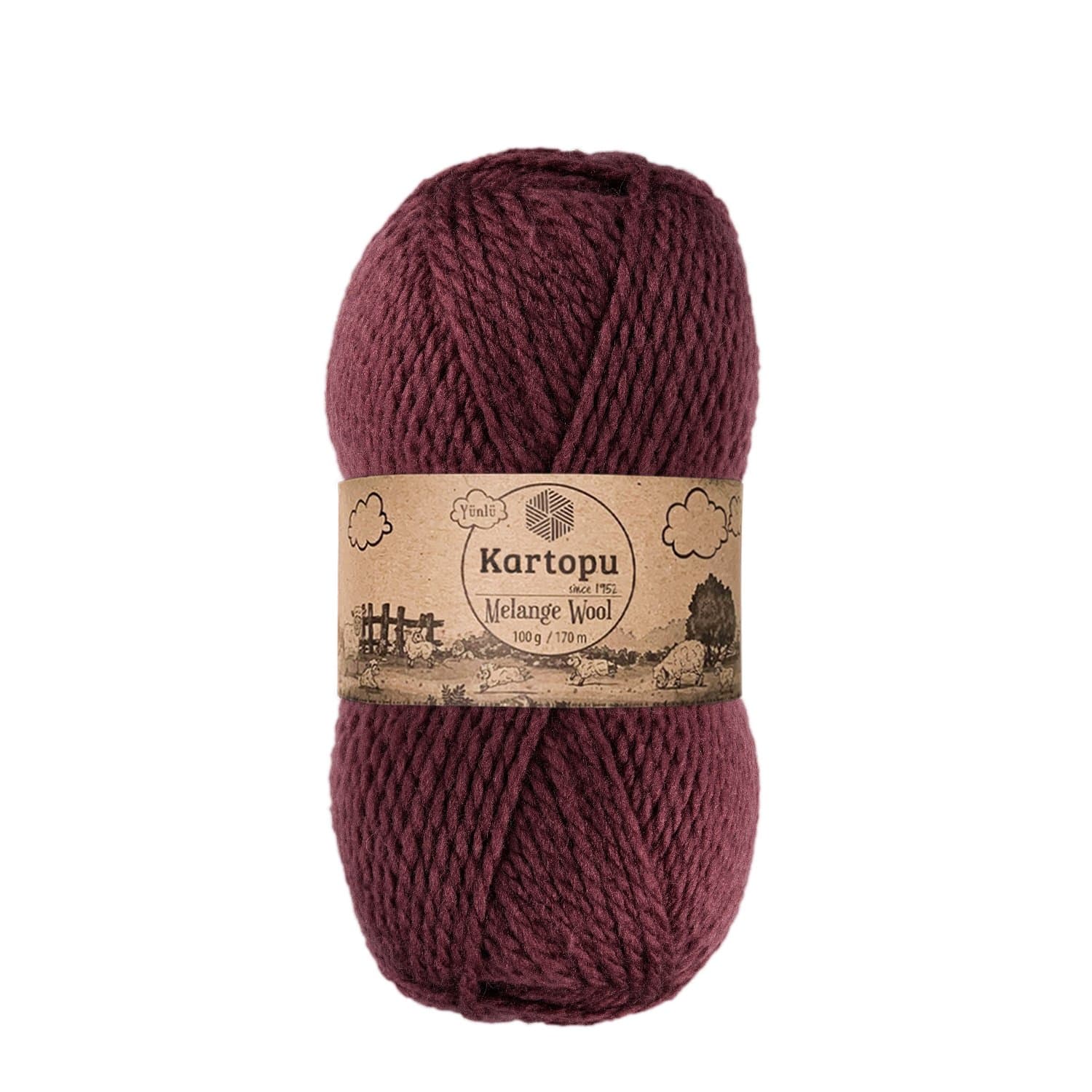 Kartopu Melange Wool K1707 Kışlık İp