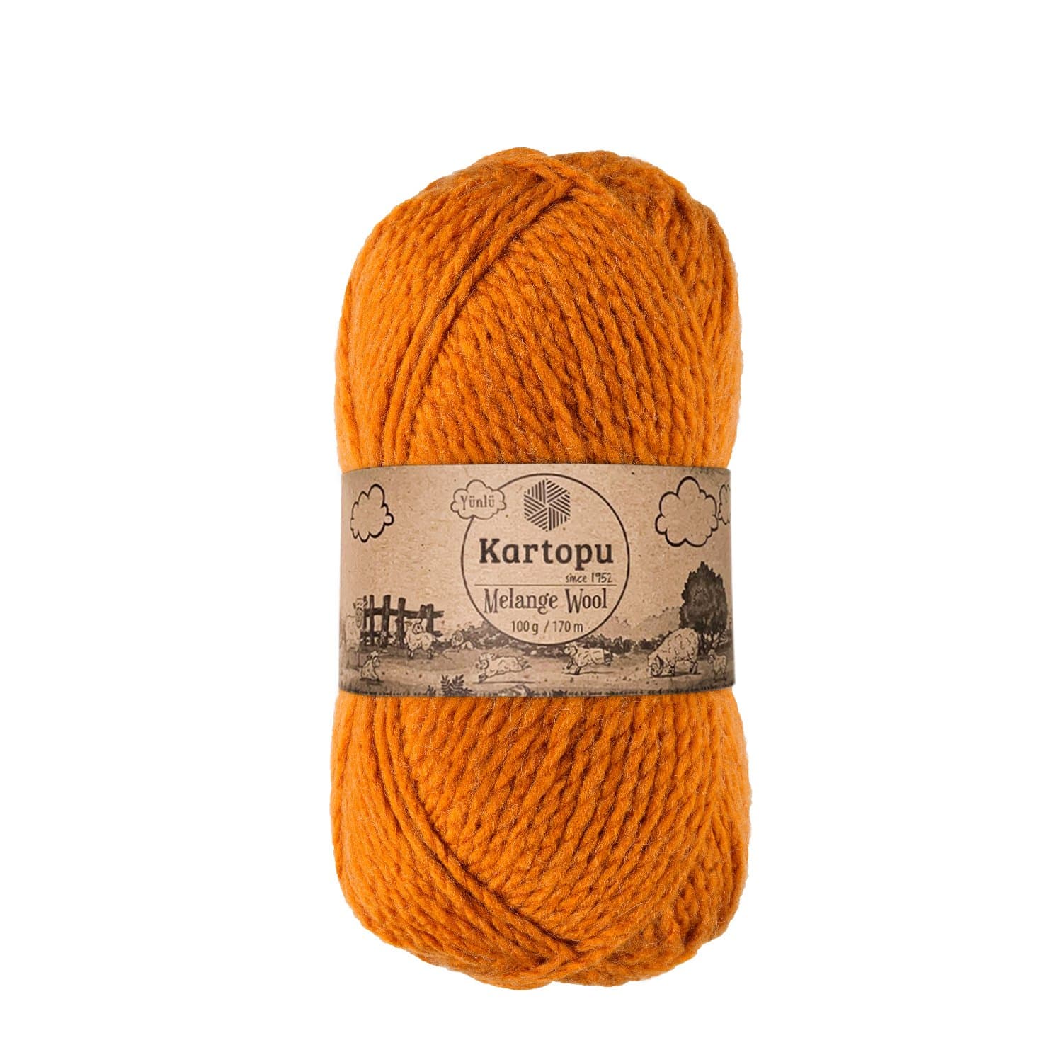 Kartopu Melange Wool K1854 Kışlık İp