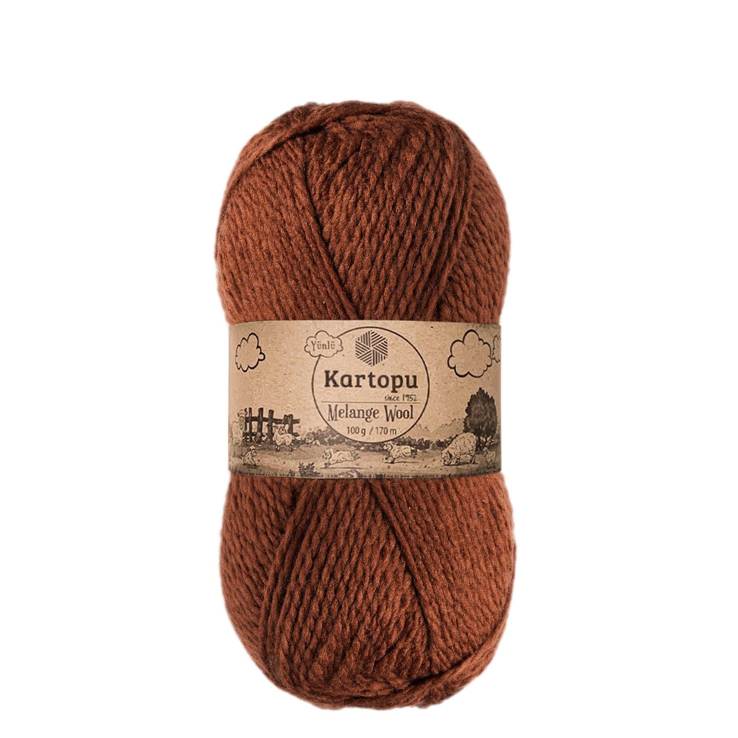 Kartopu Melange Wool K1892 Kışlık İp