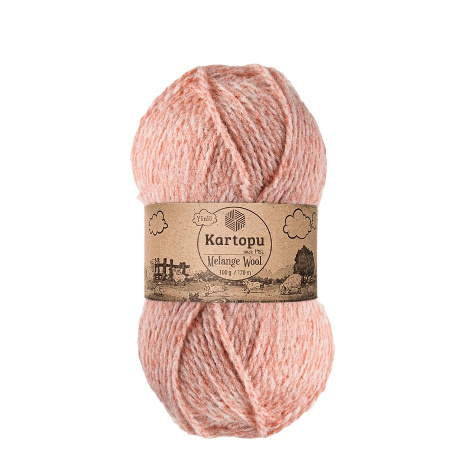 Kartopu Melange Wool K9003 Kışlık İp