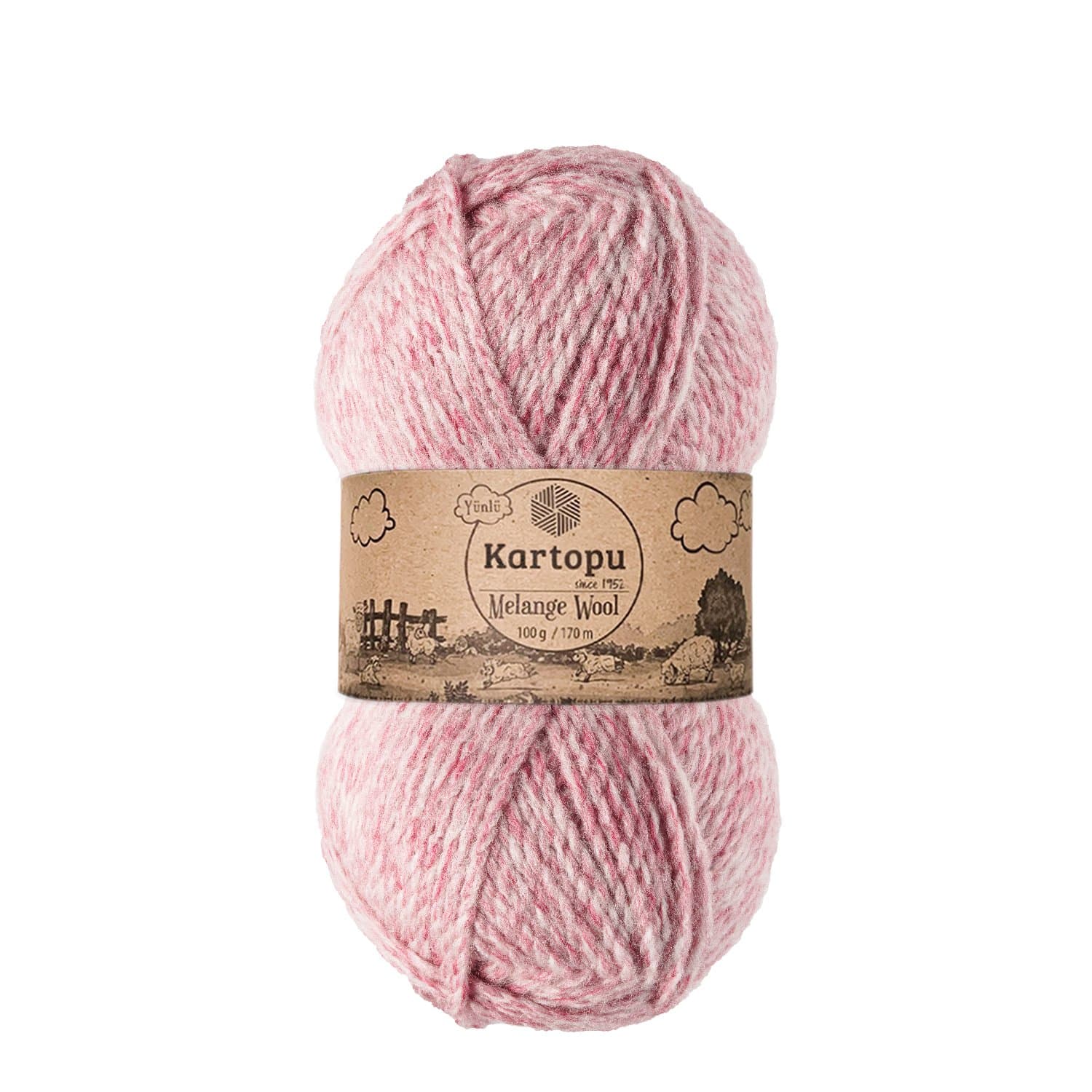 Kartopu Melange Wool K9004 Kışlık İp