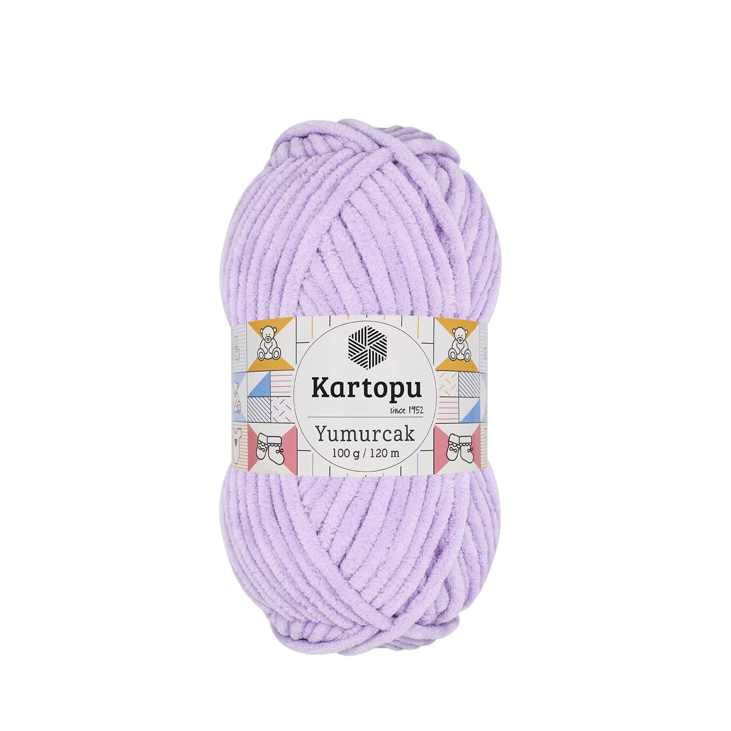 Kartopu Yumurcak K702 Lila Kadife İp