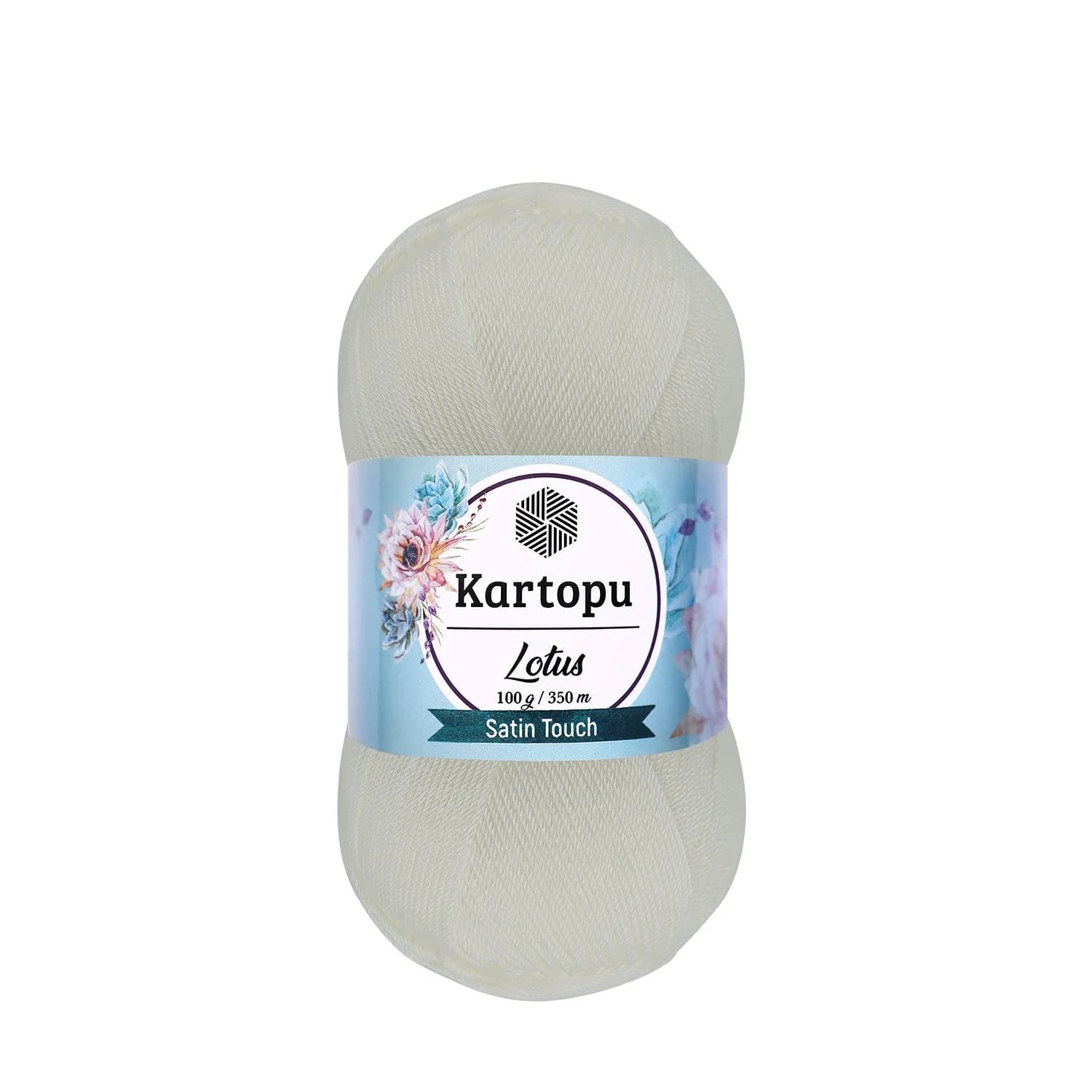 Kartopu Lotus K010 Beyaz Örgü İpi
