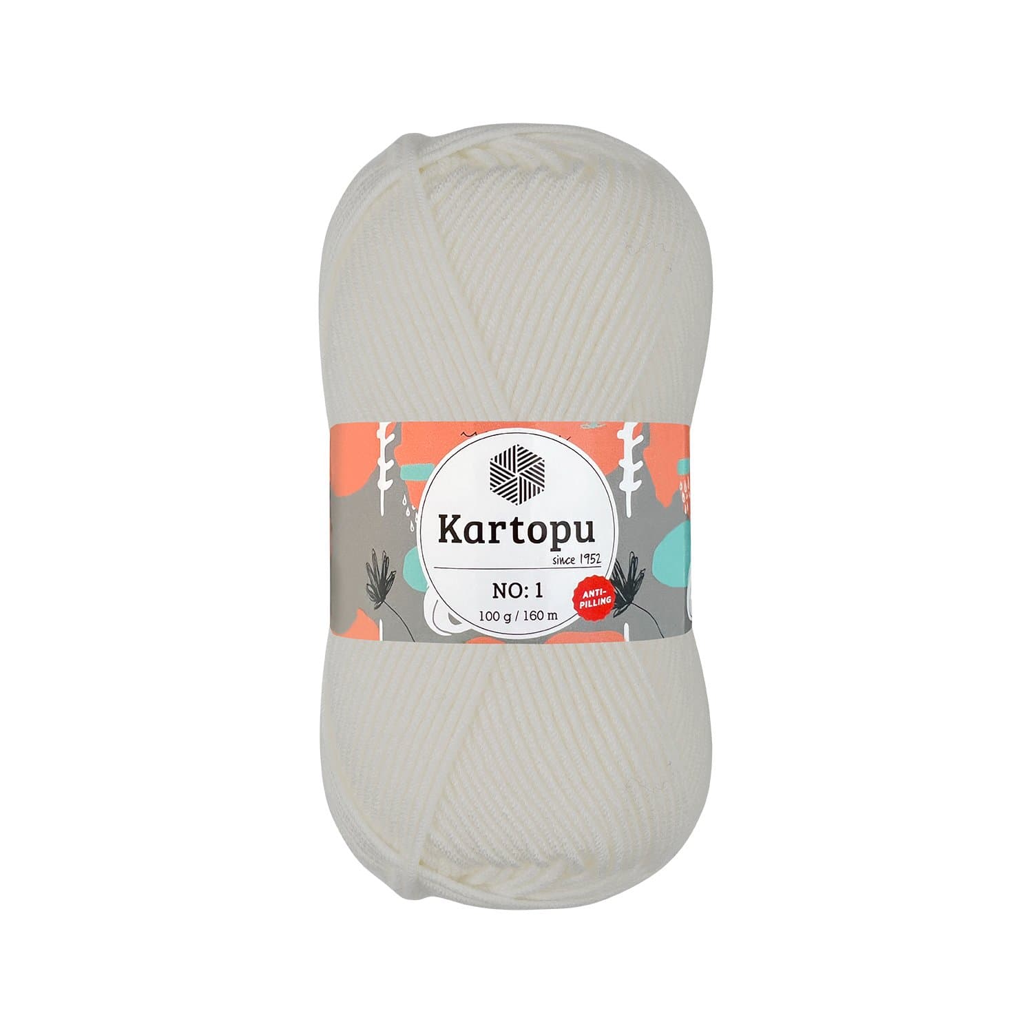 Kartopu No 1 K010 Beyaz Kışlık İp