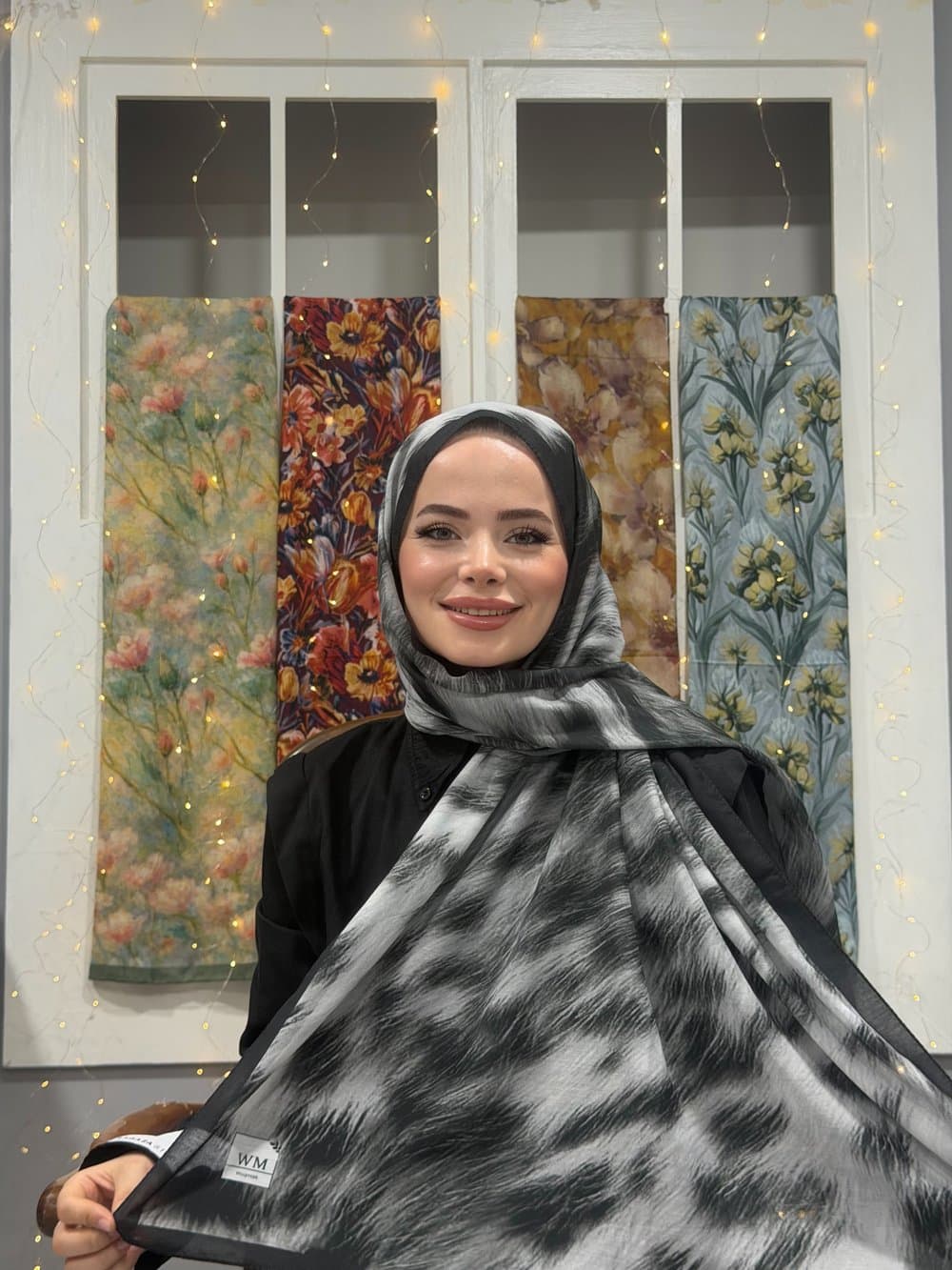 Leora Pamuklu Şal