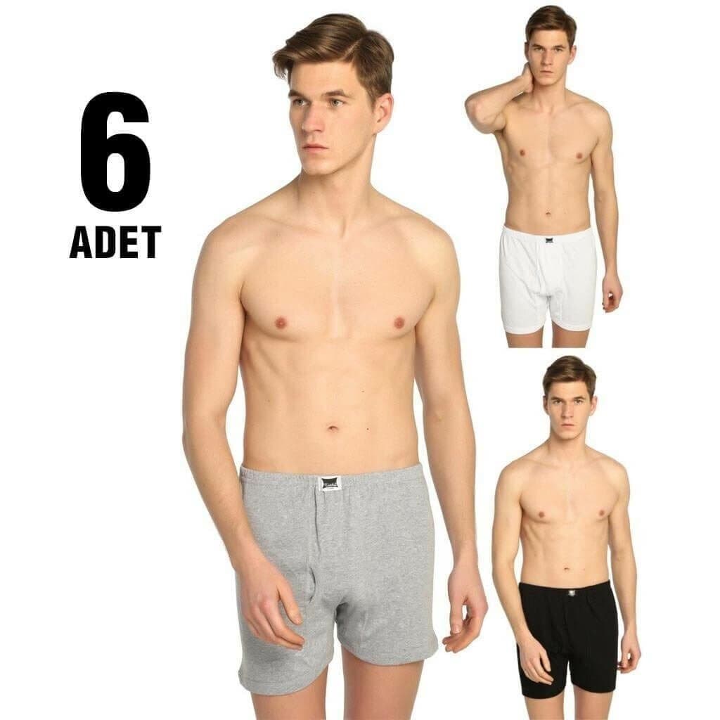 Tutku 0111 Erkek Beyaz Ribana Paçalı Arjantin 6'lı