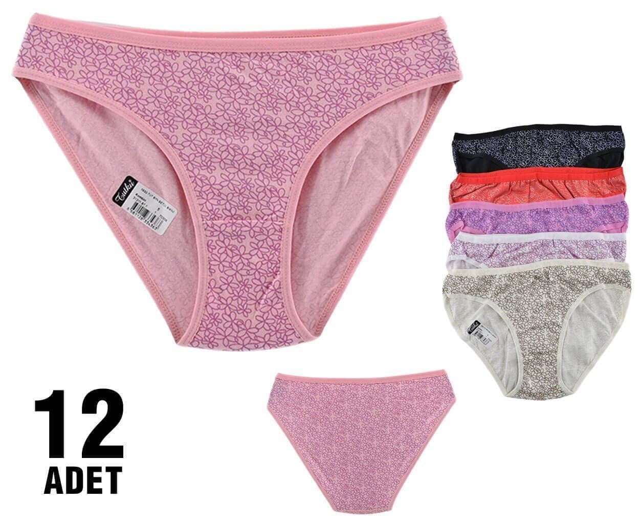 Tutku 0545 Elvan Bayan Bikini 12'li