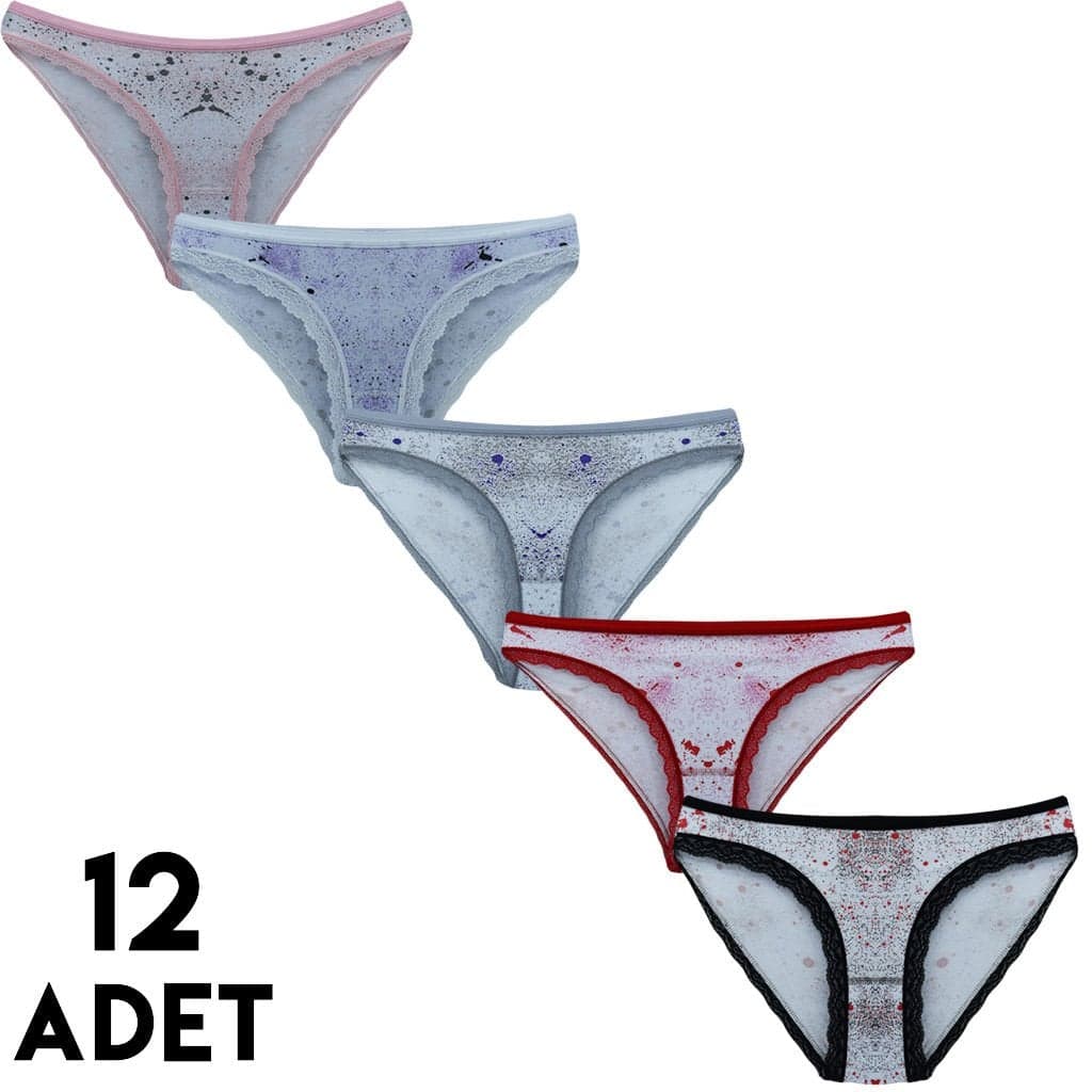 Tutku 0585 Hilda Bayan Bikini 12'li